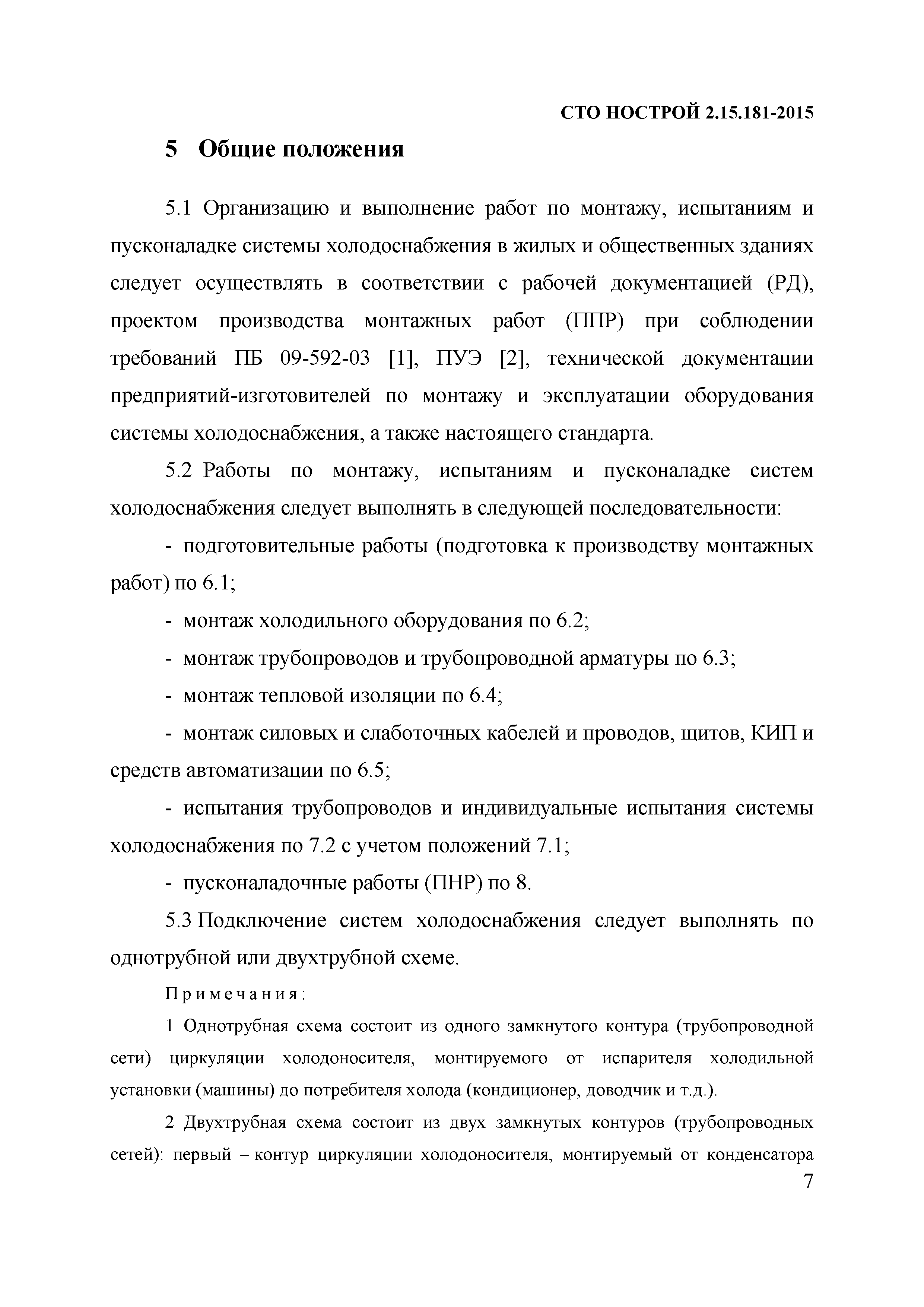 СТО НОСТРОЙ 2.15.181-2015