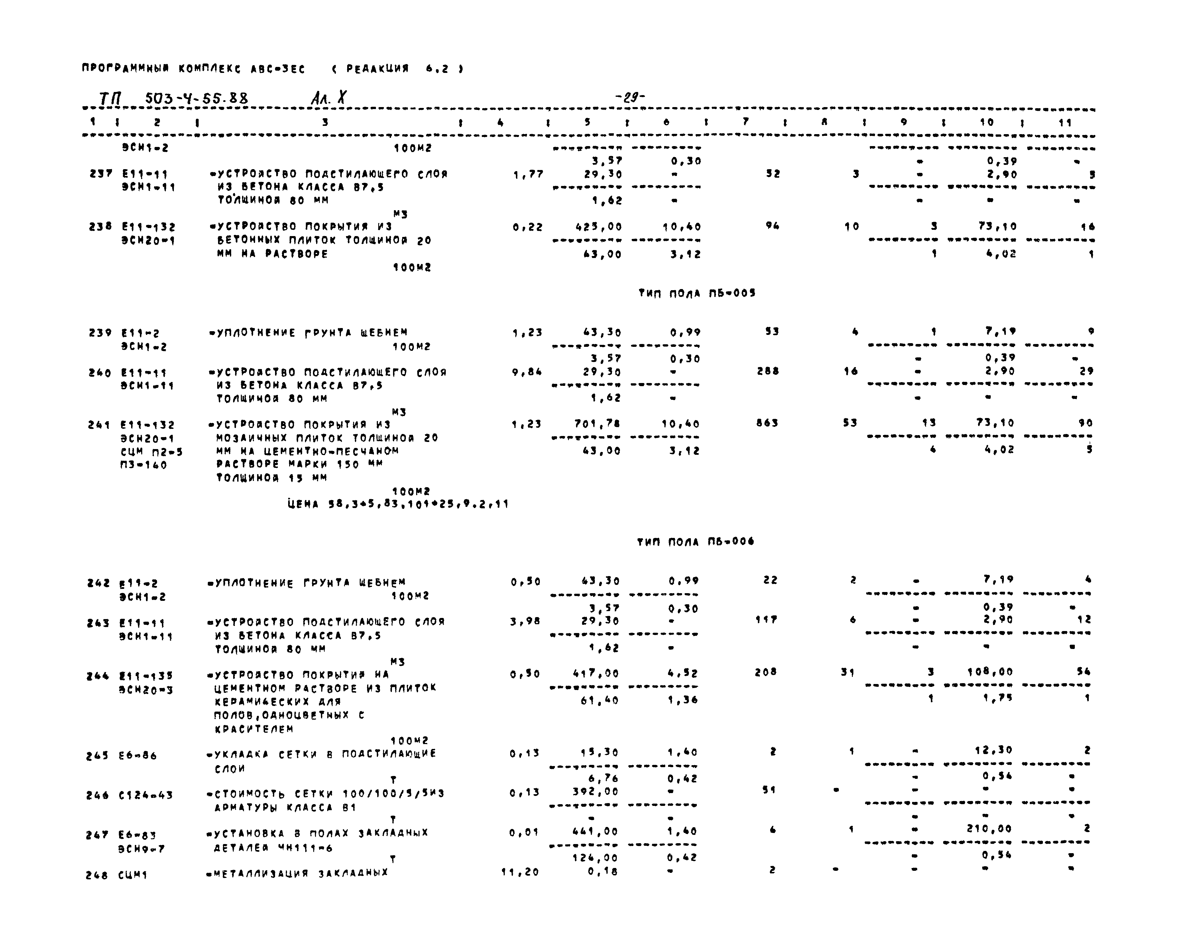 Типовой проект 503-4-55.88