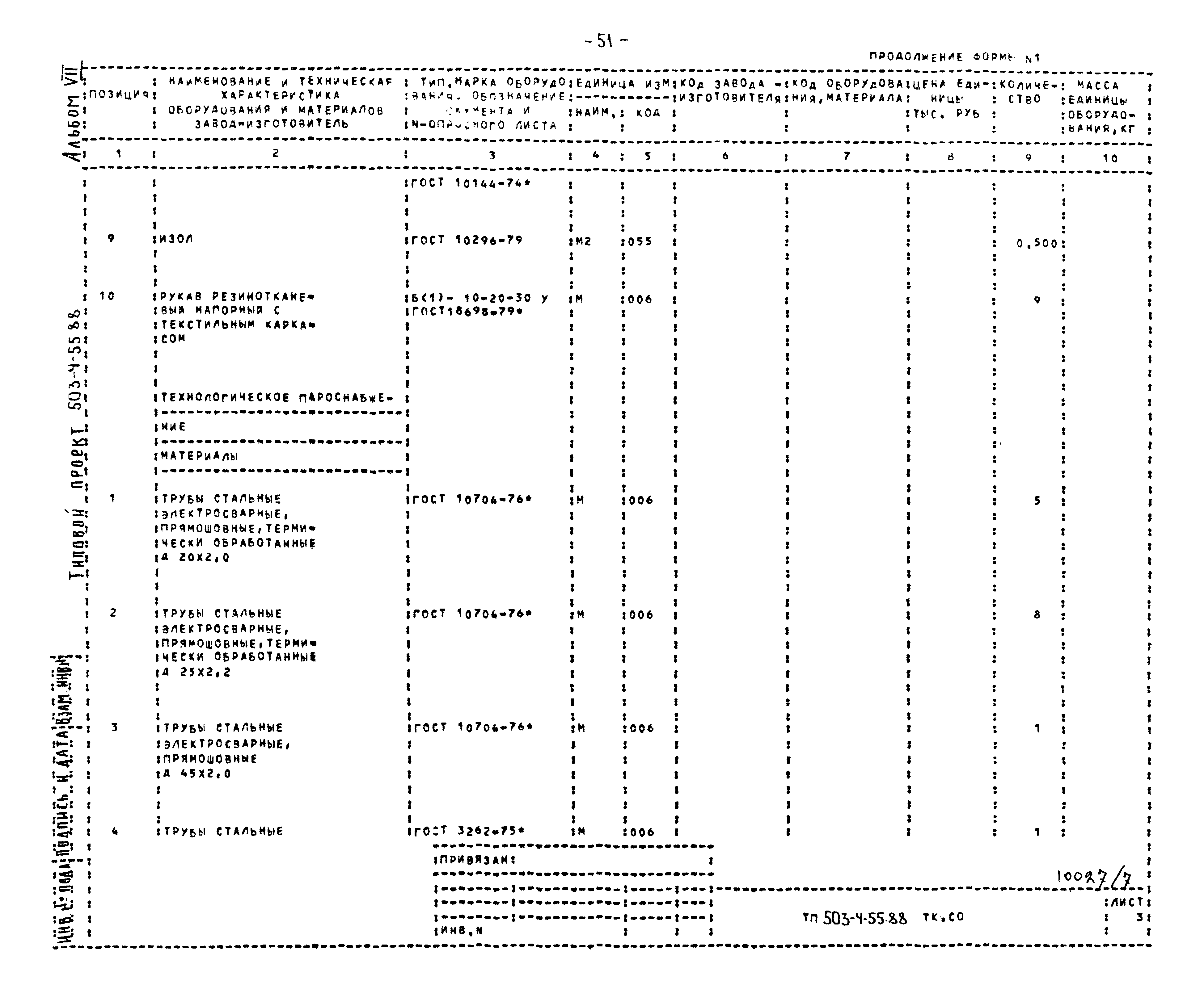 Типовой проект 503-4-55.88