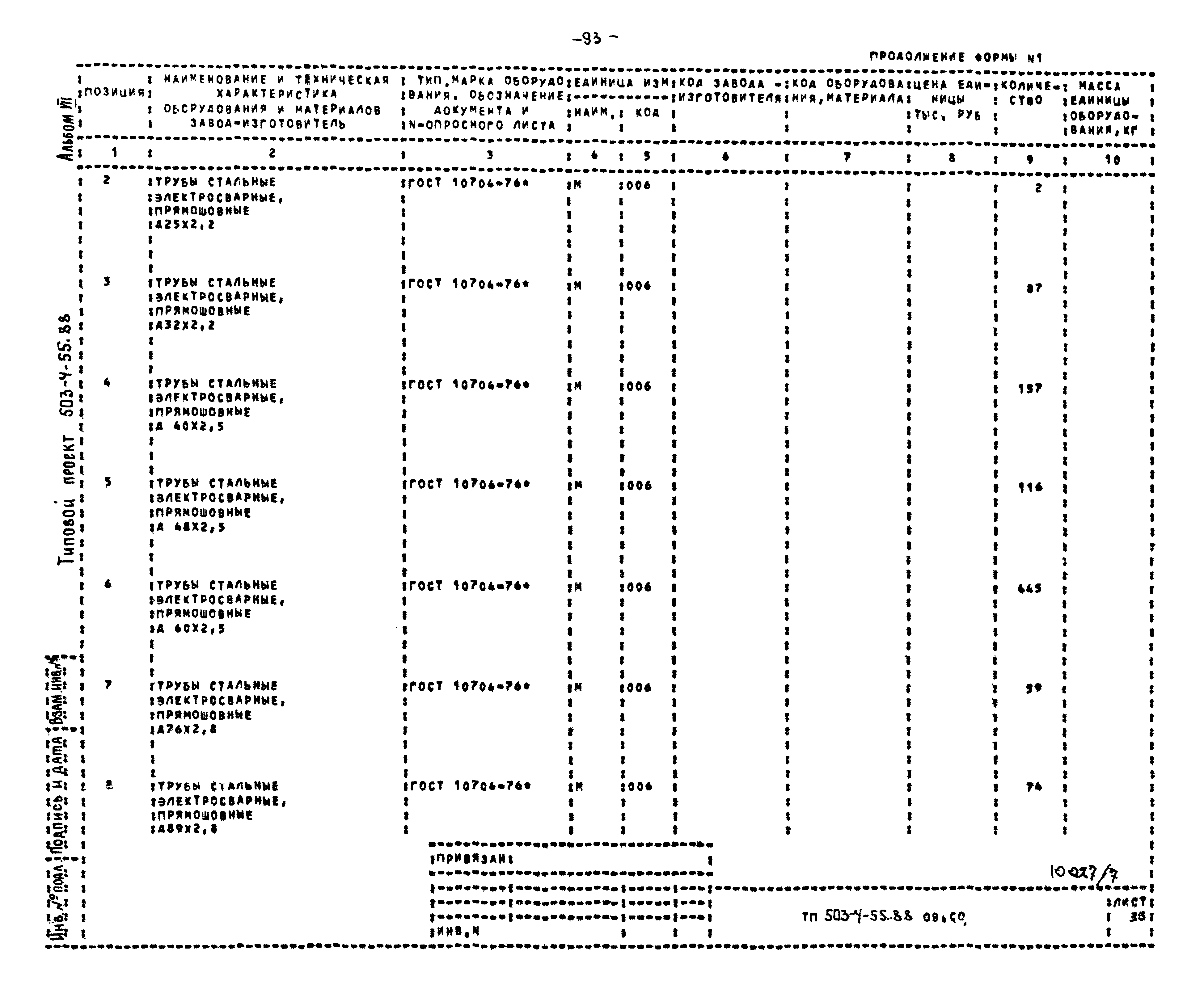 Типовой проект 503-4-55.88
