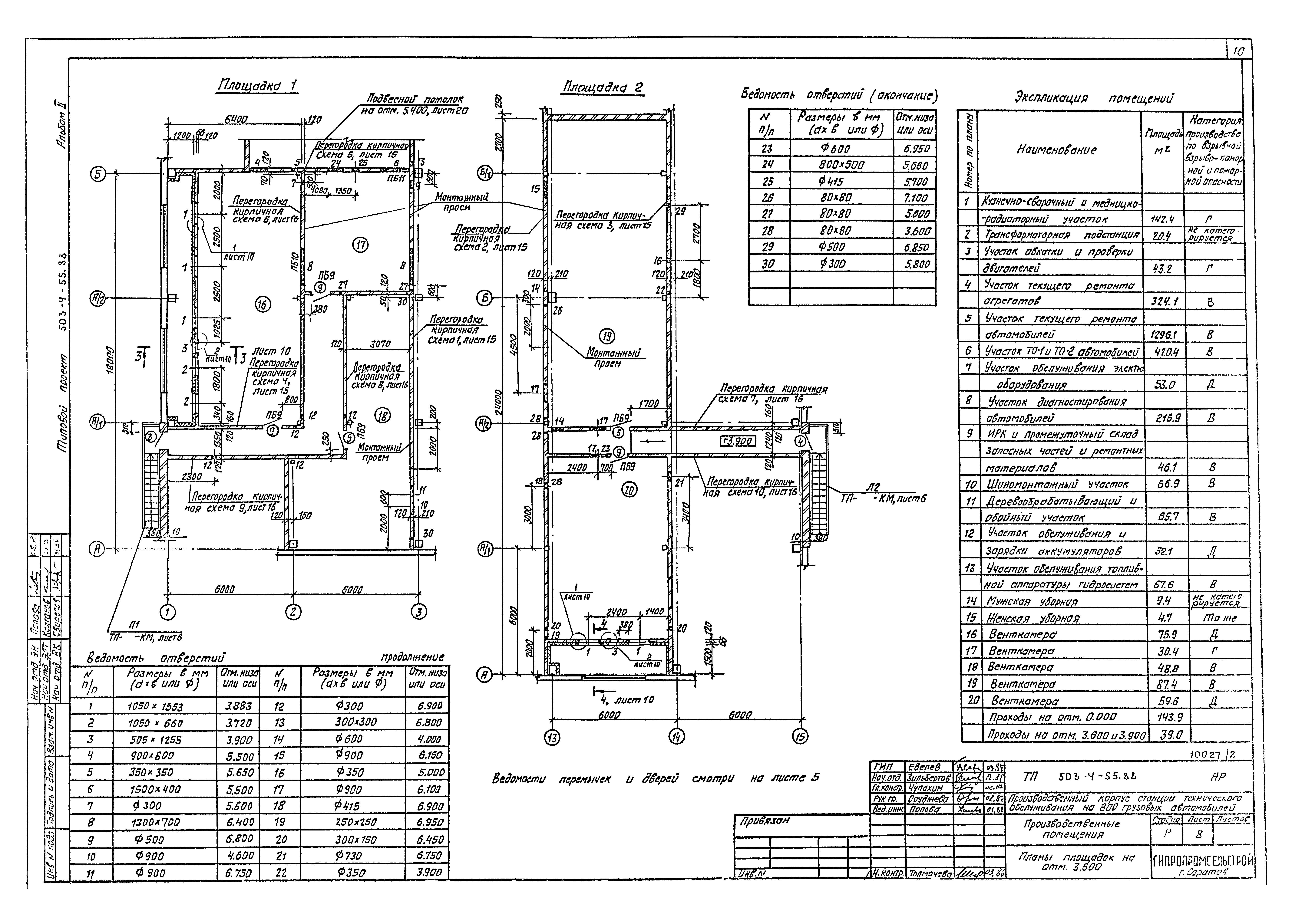 Типовой проект 503-4-55.88