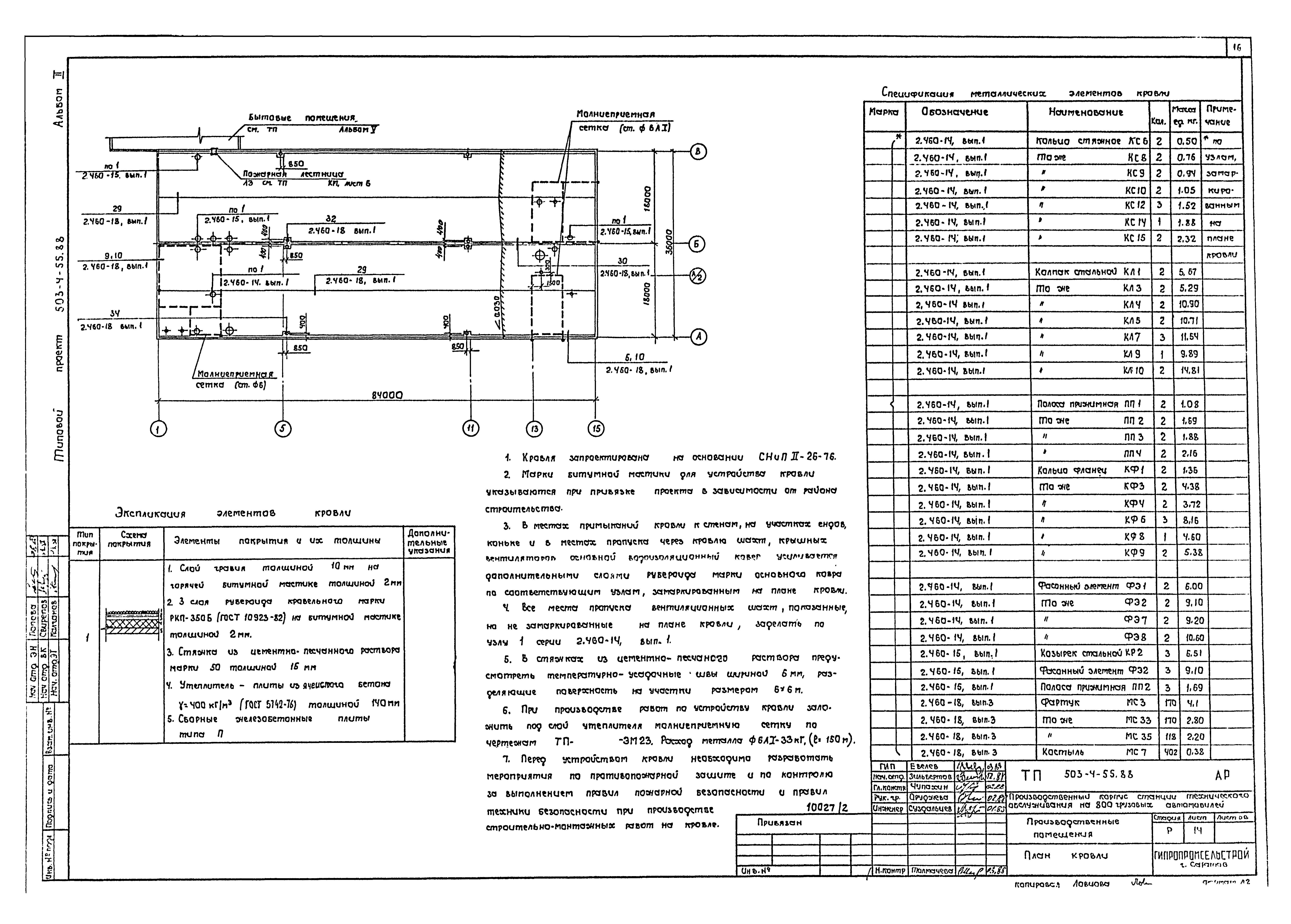 Типовой проект 503-4-55.88