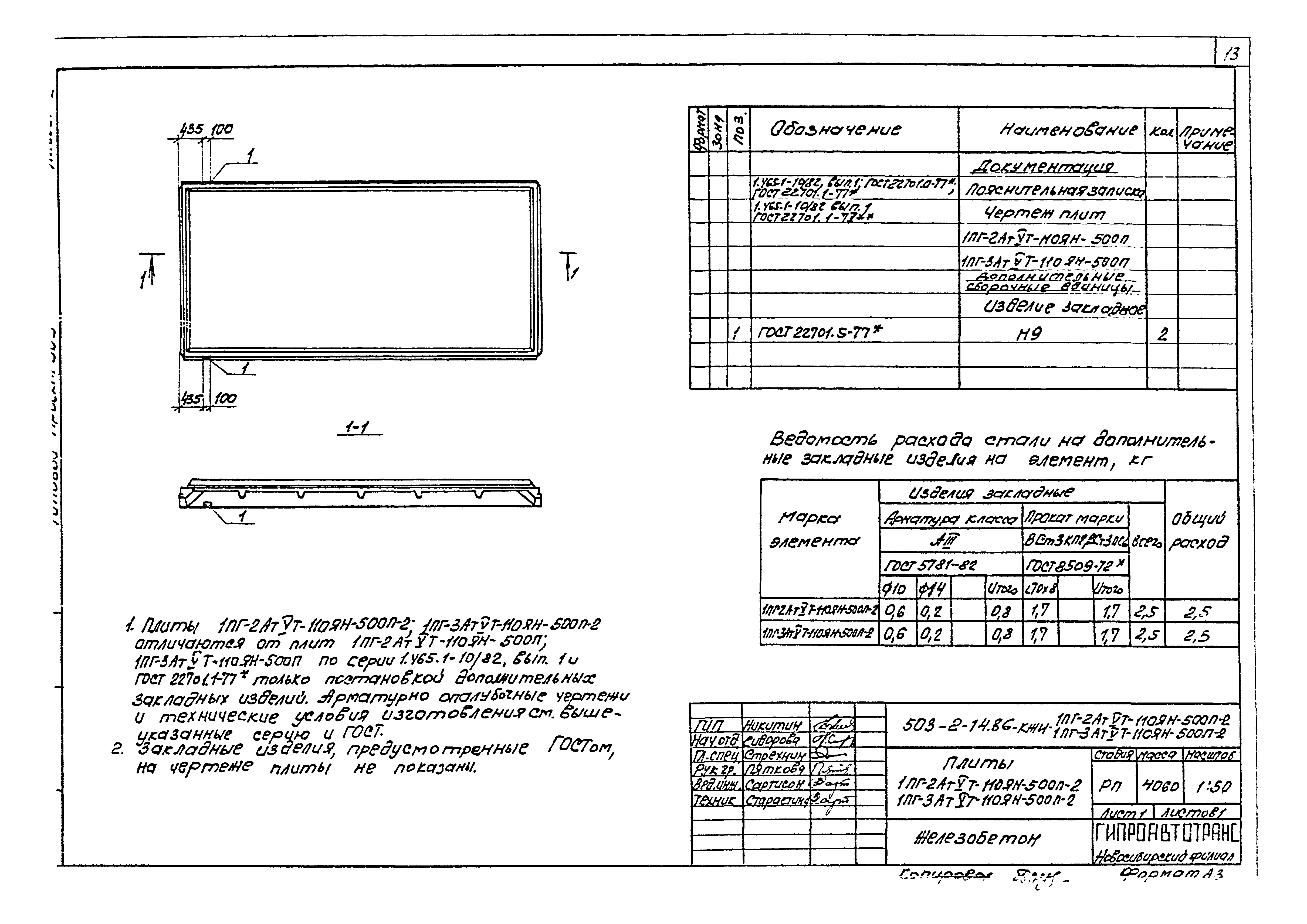 Типовой проект 503-2-14.86