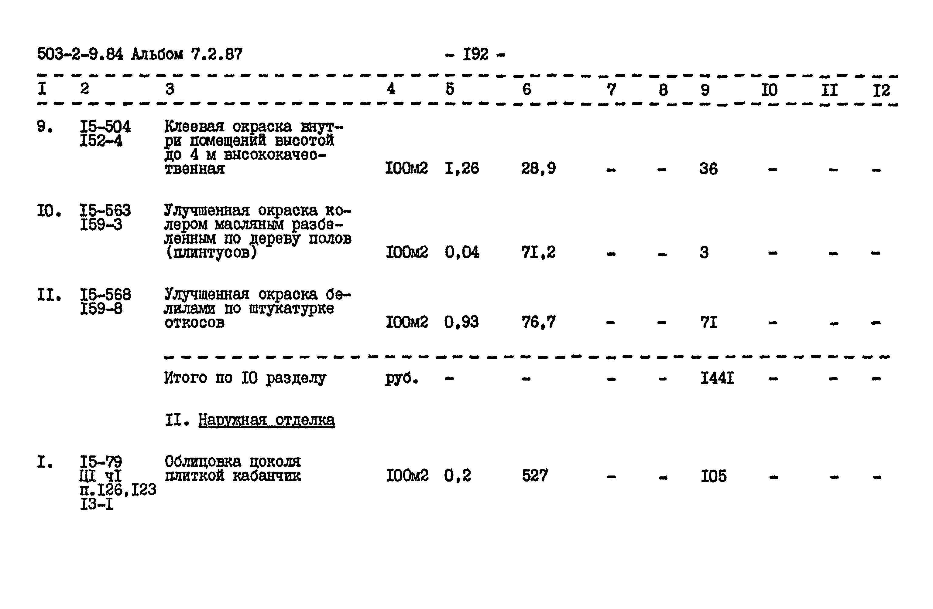 Типовой проект 503-2-9.84