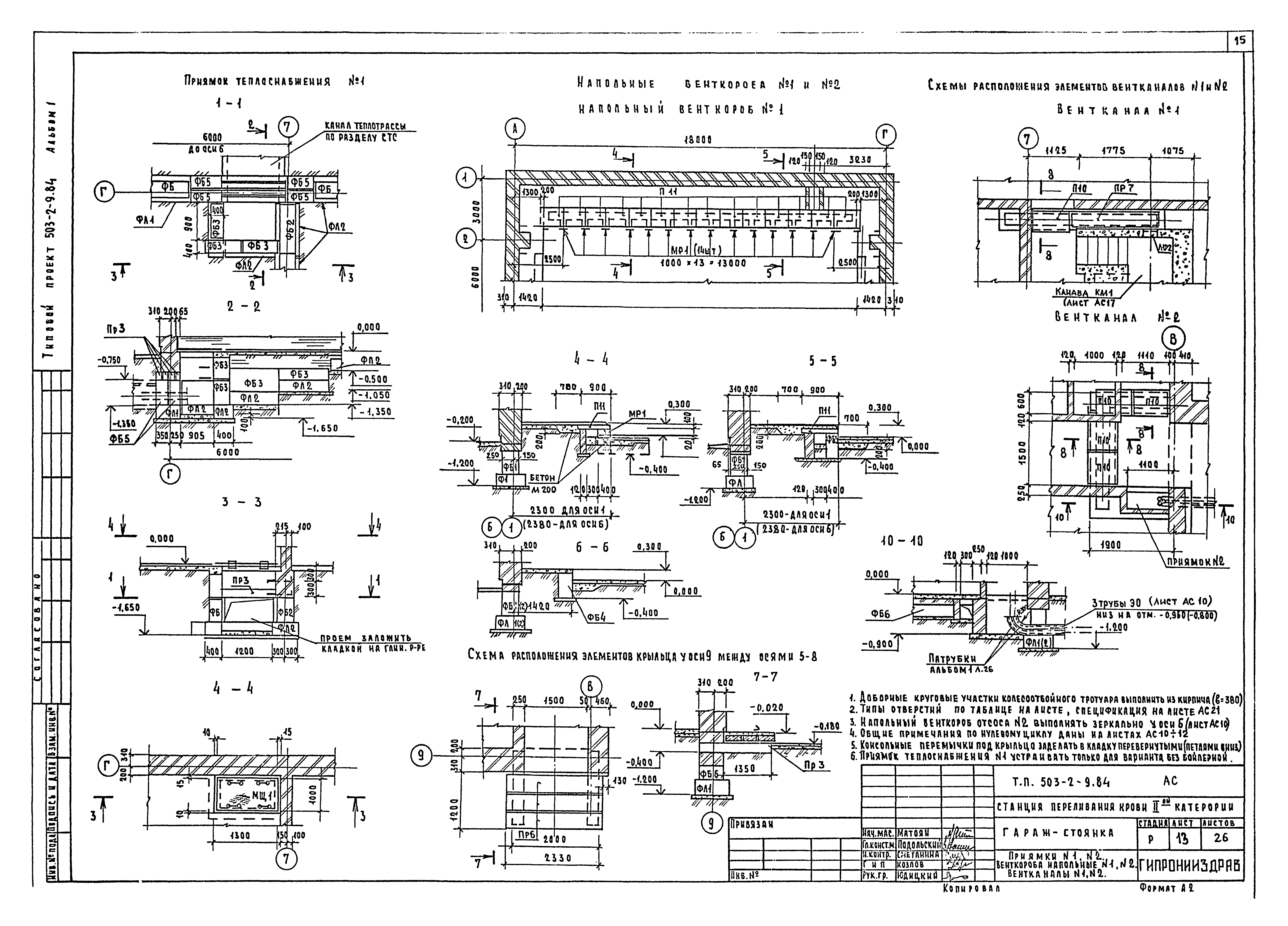 Типовой проект 503-2-9.84