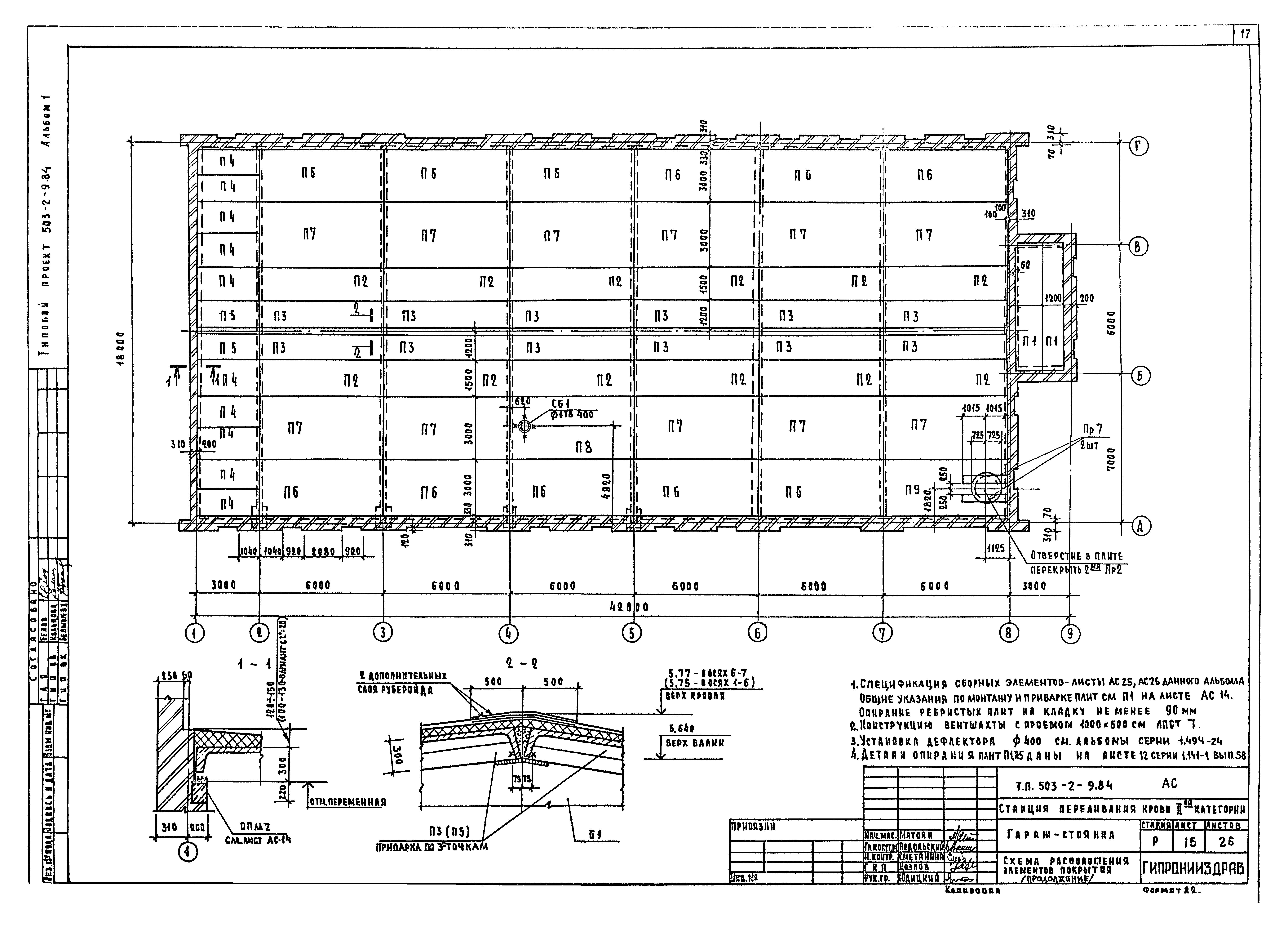 Типовой проект 503-2-9.84