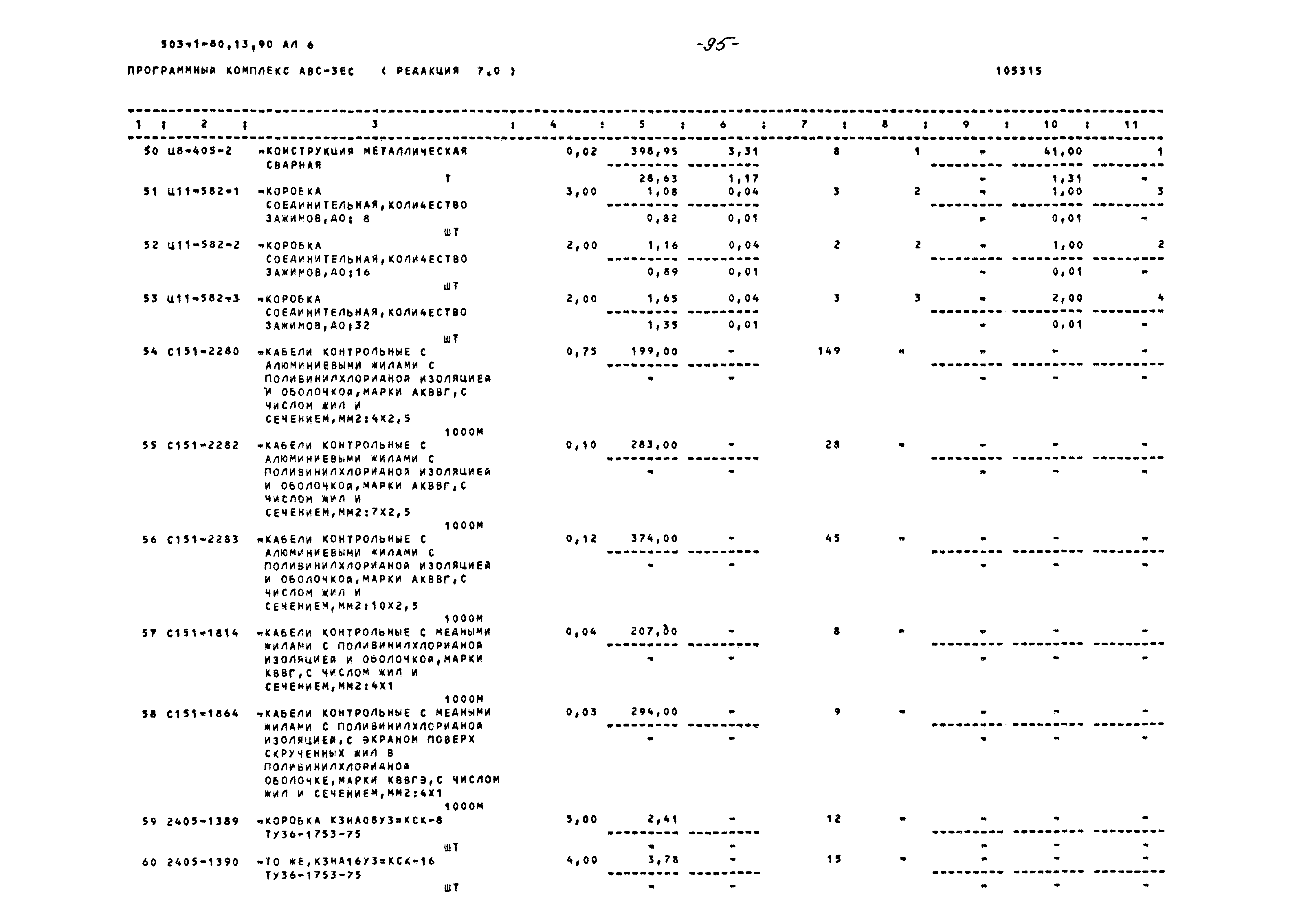 Типовой проект 503-1-80.13.90