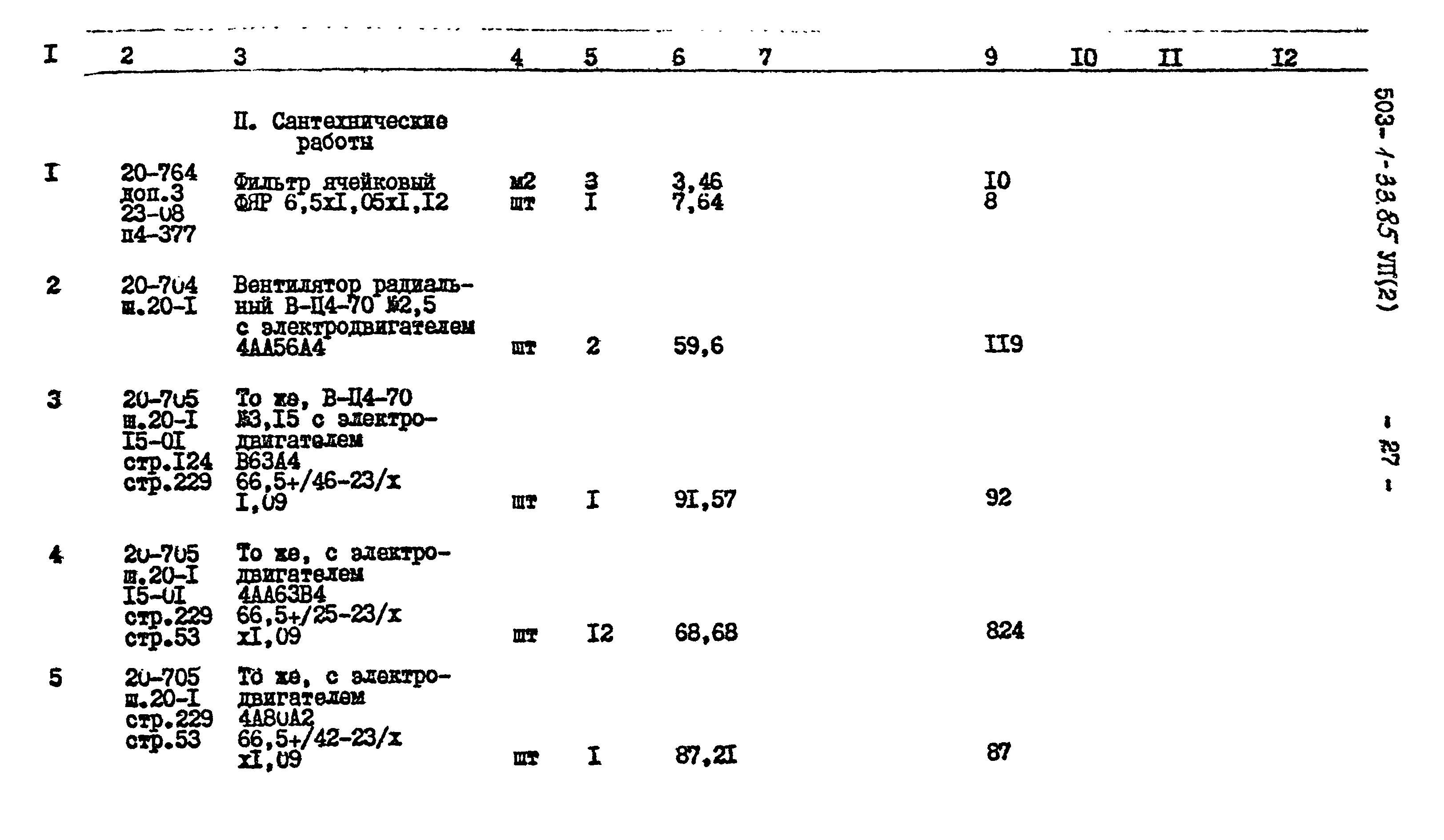 Типовой проект 503-1-33.85