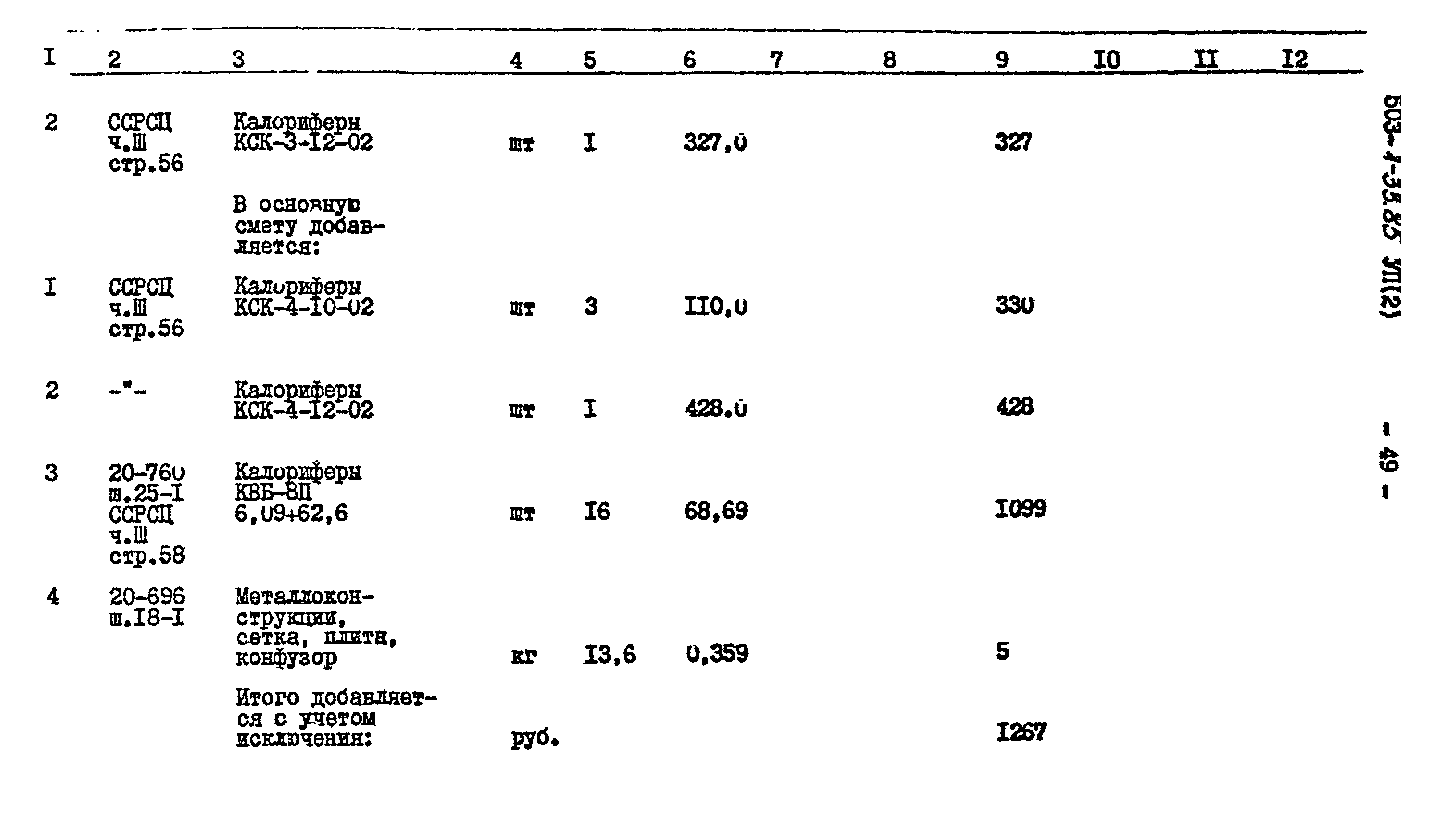 Типовой проект 503-1-33.85
