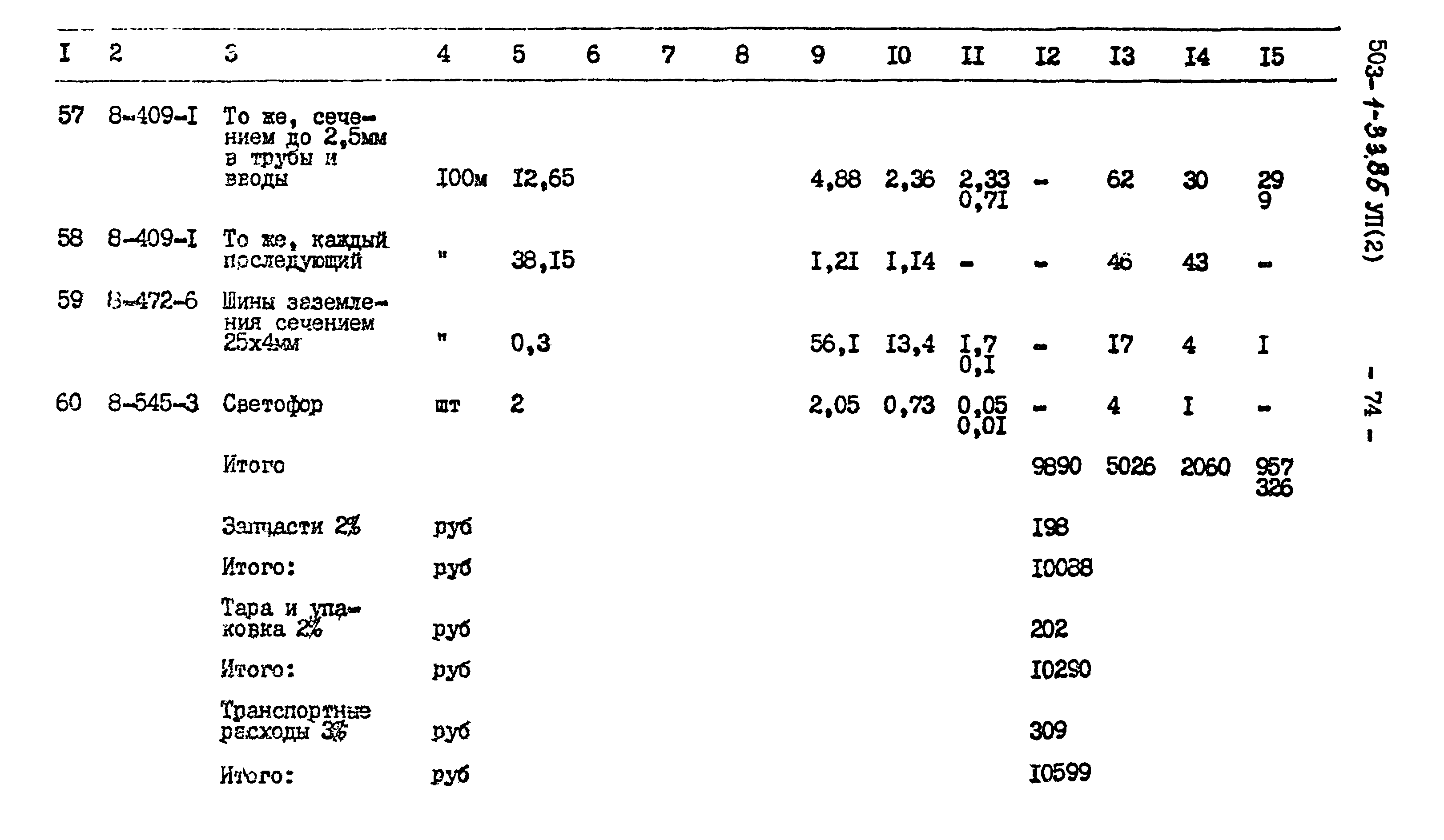 Типовой проект 503-1-33.85