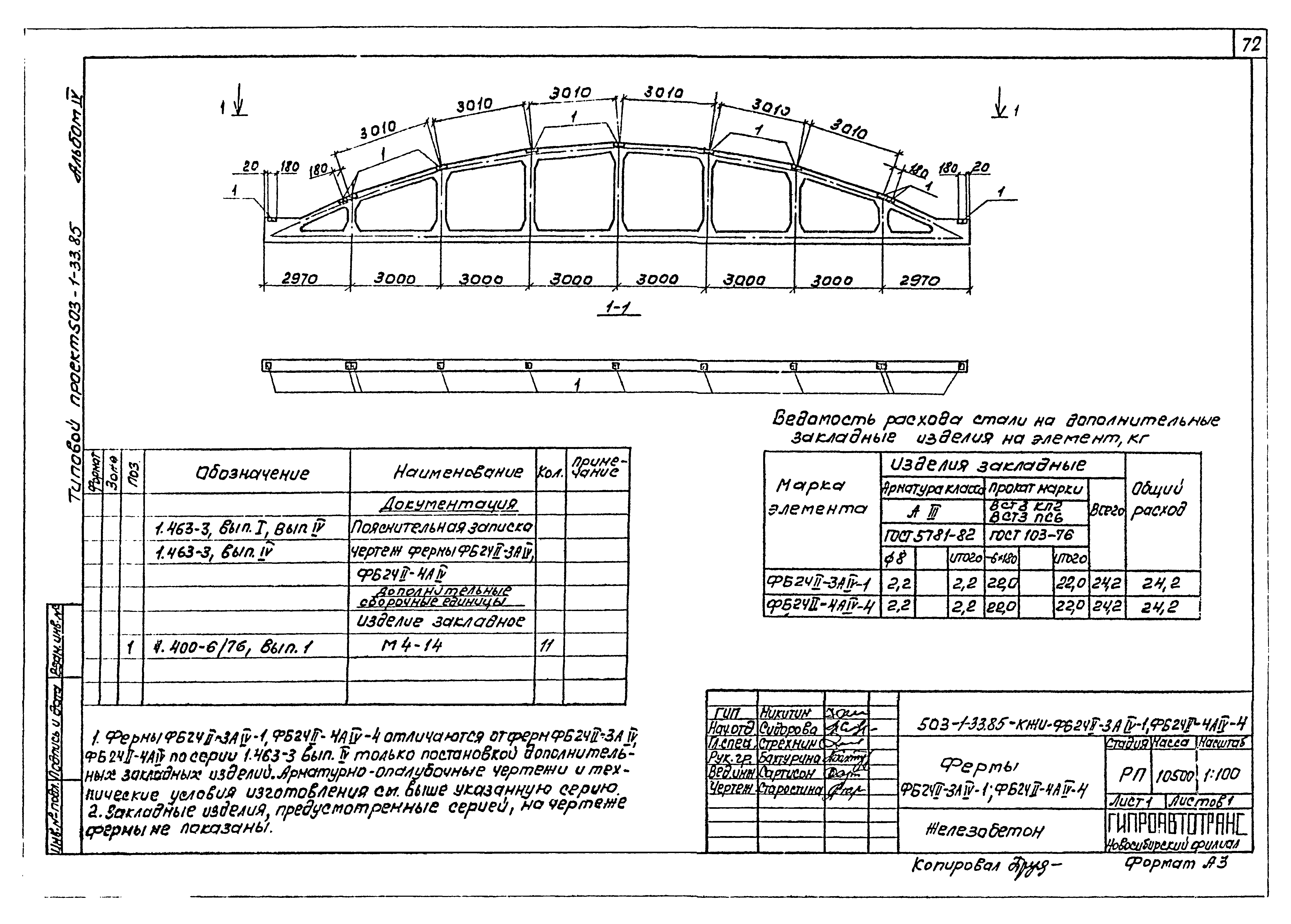 Типовой проект 503-1-33.85