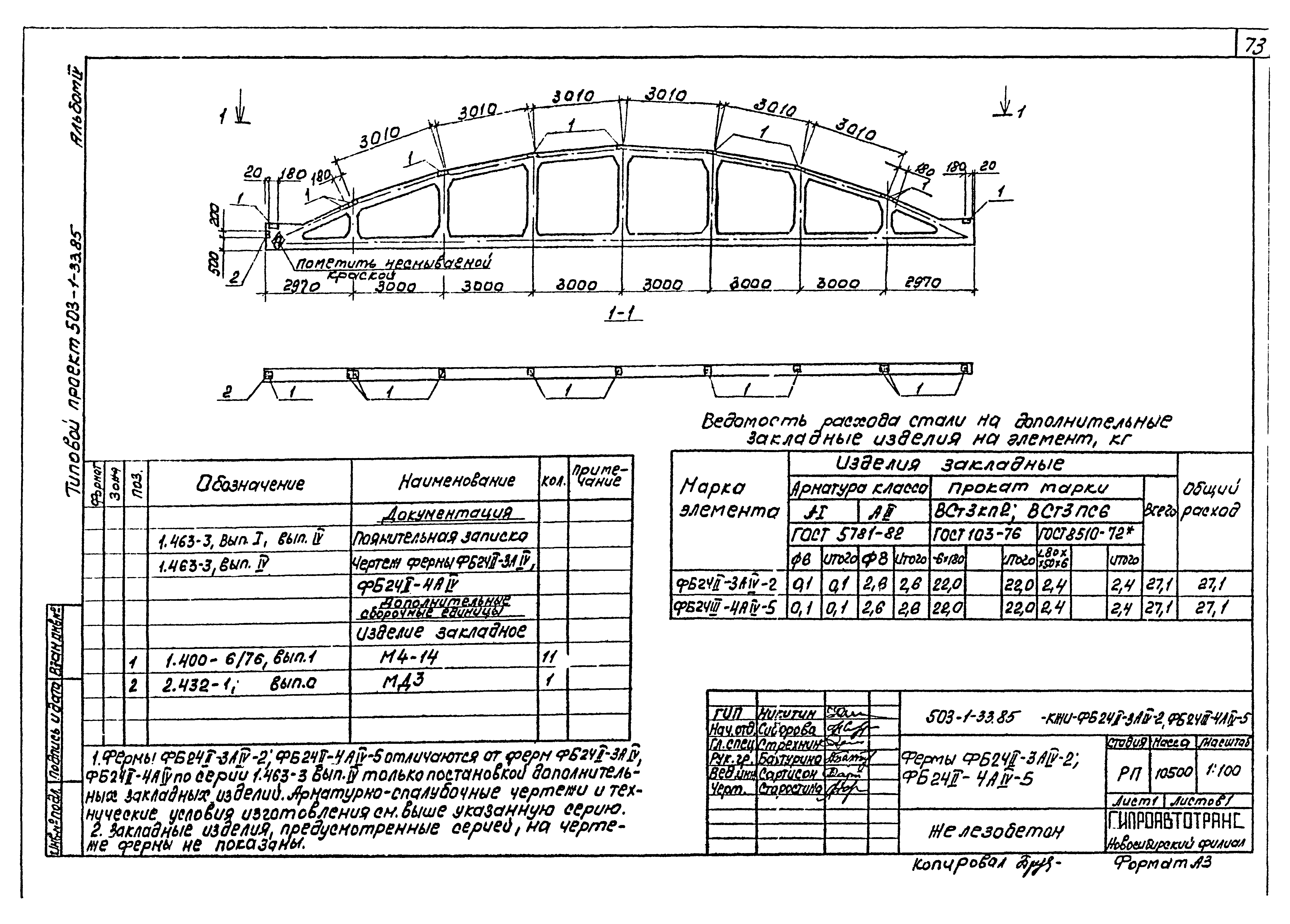 Типовой проект 503-1-33.85