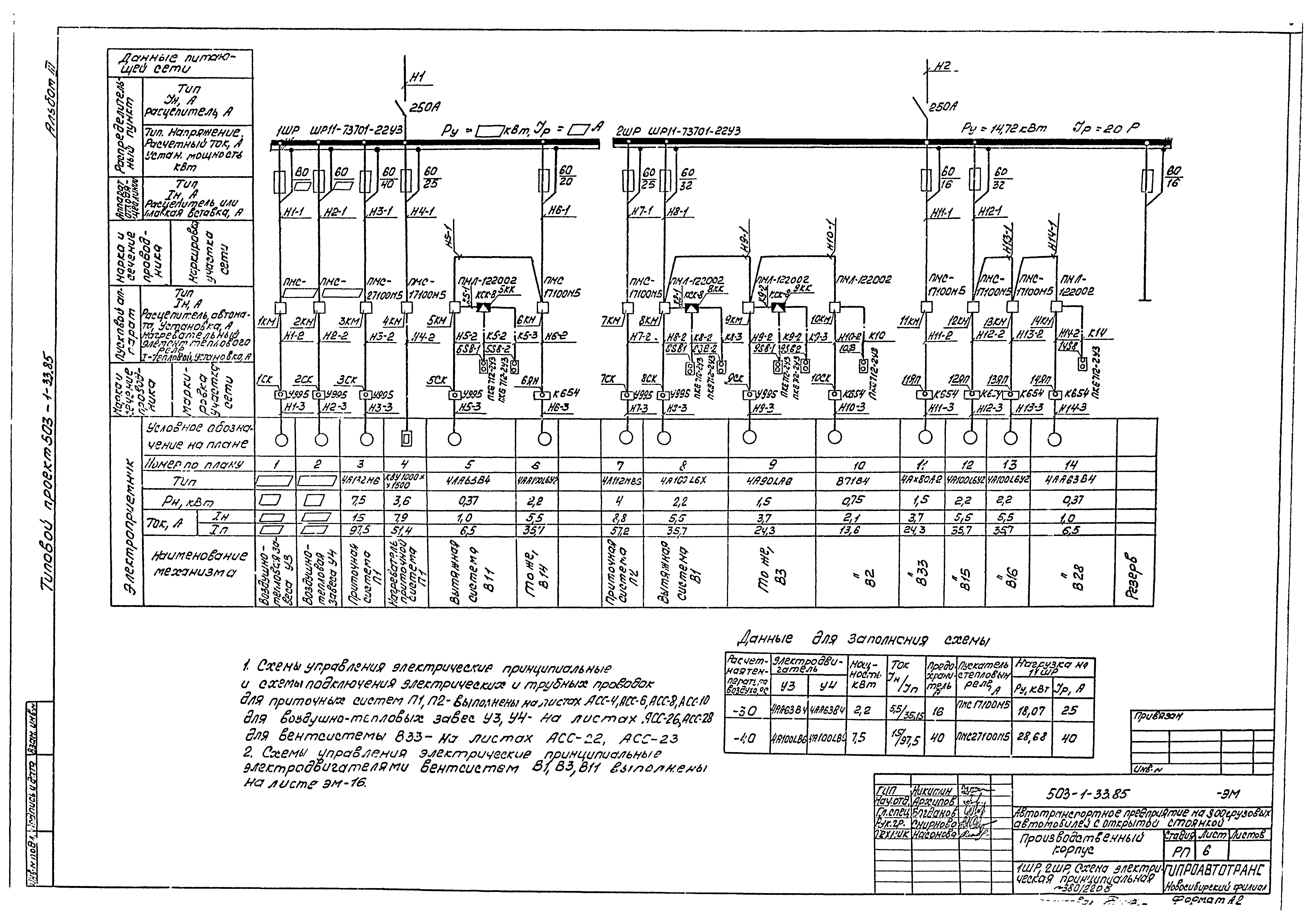 Типовой проект 503-1-33.85