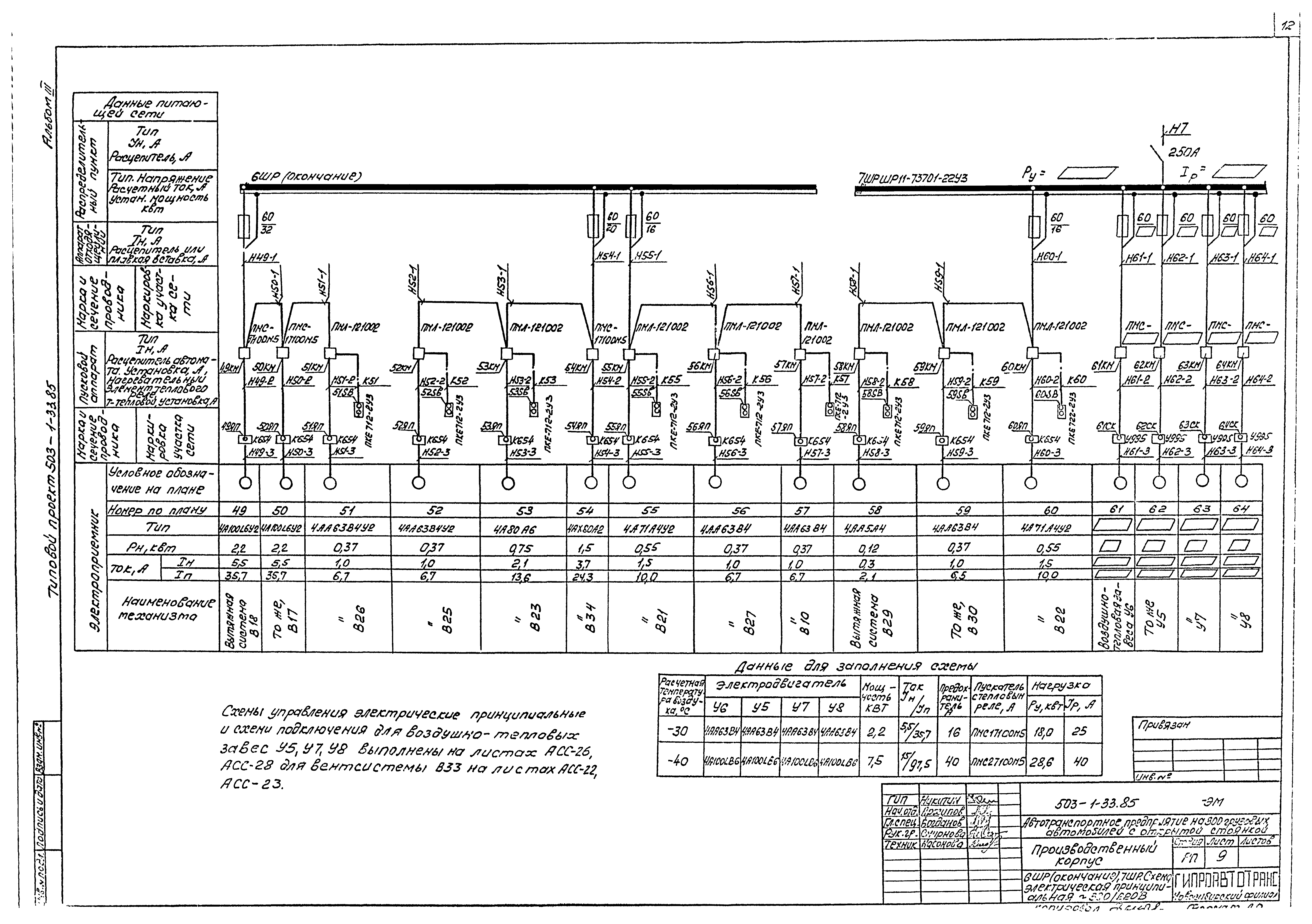 Типовой проект 503-1-33.85