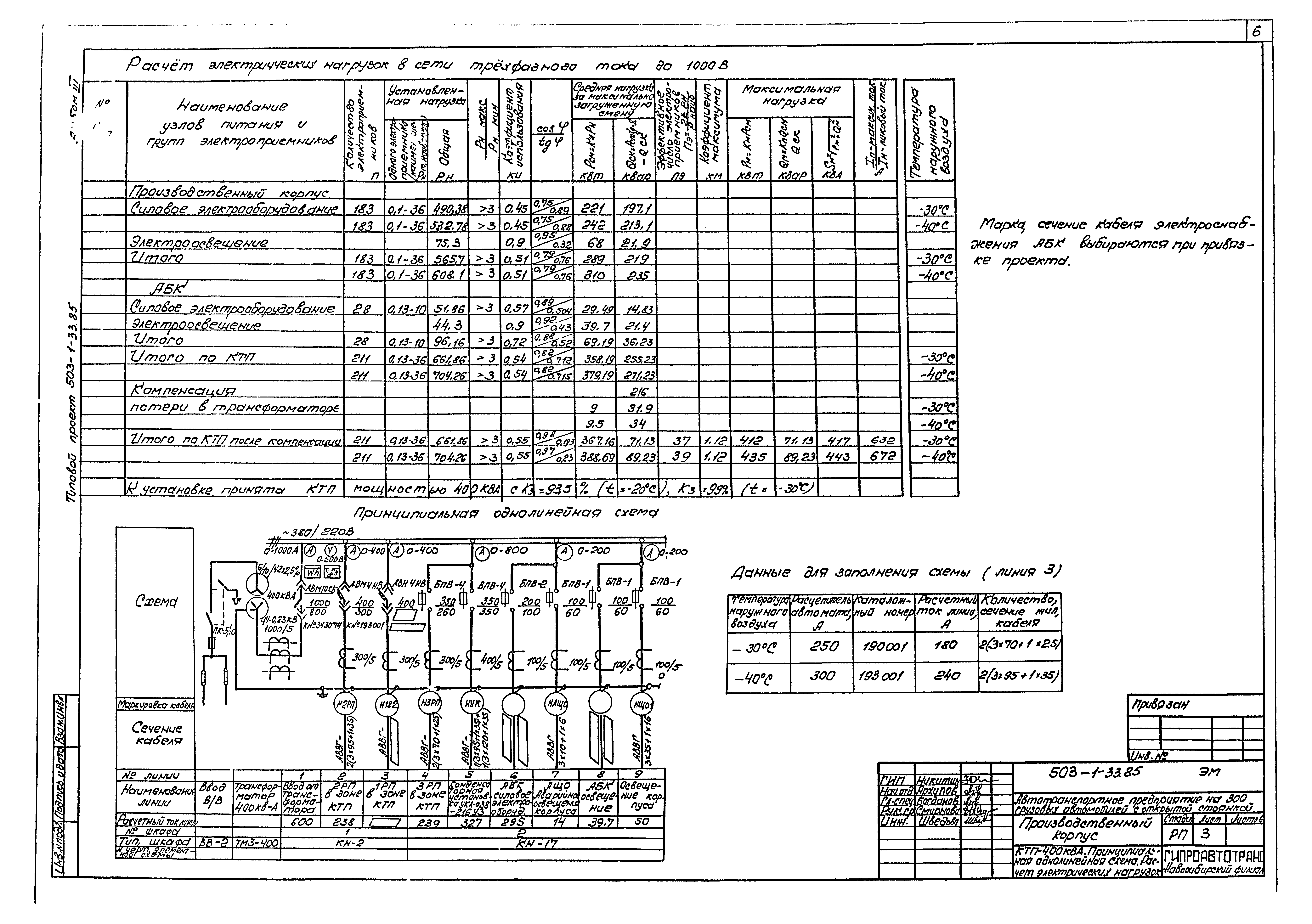 Типовой проект 503-1-33.85