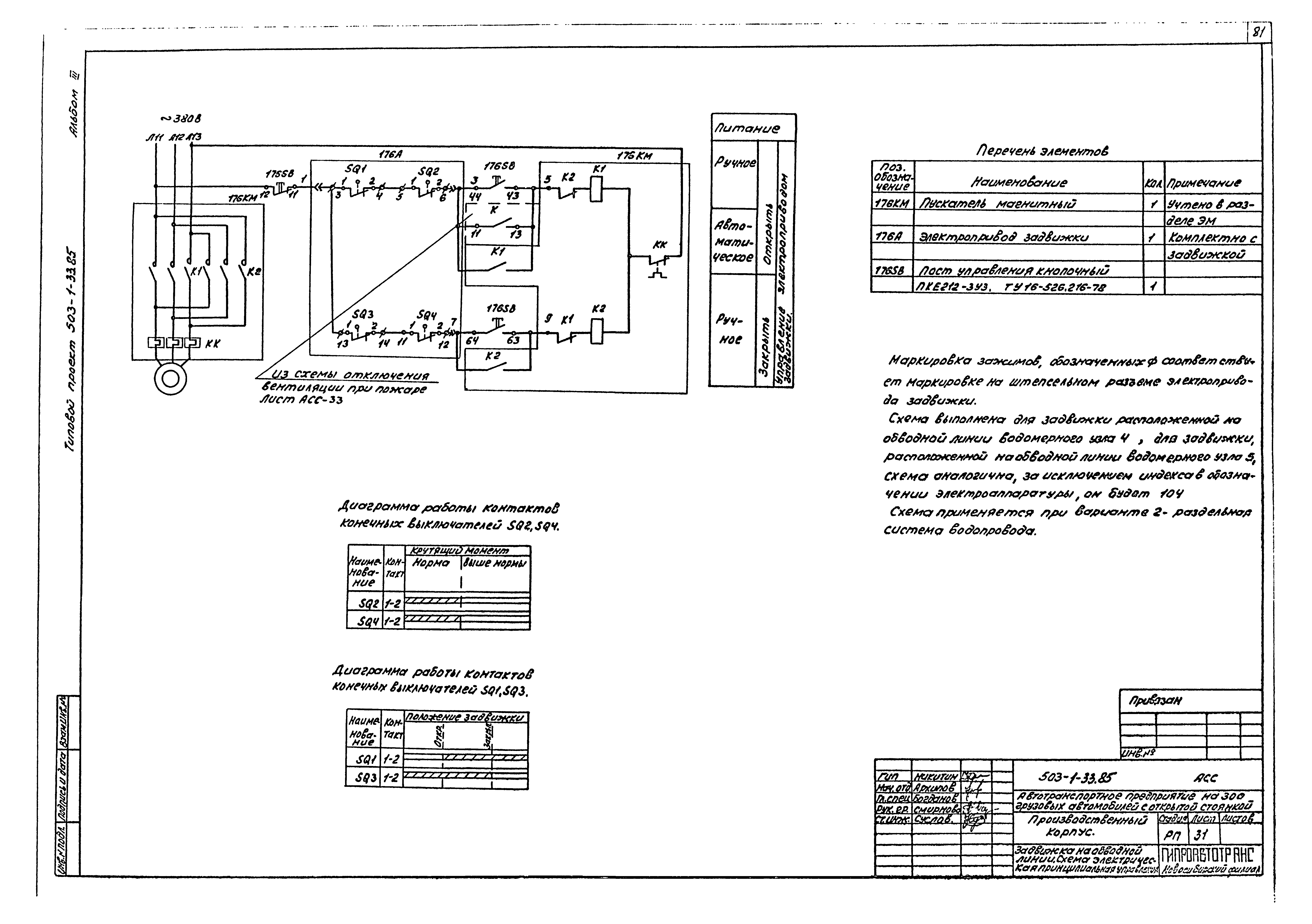 Типовой проект 503-1-33.85