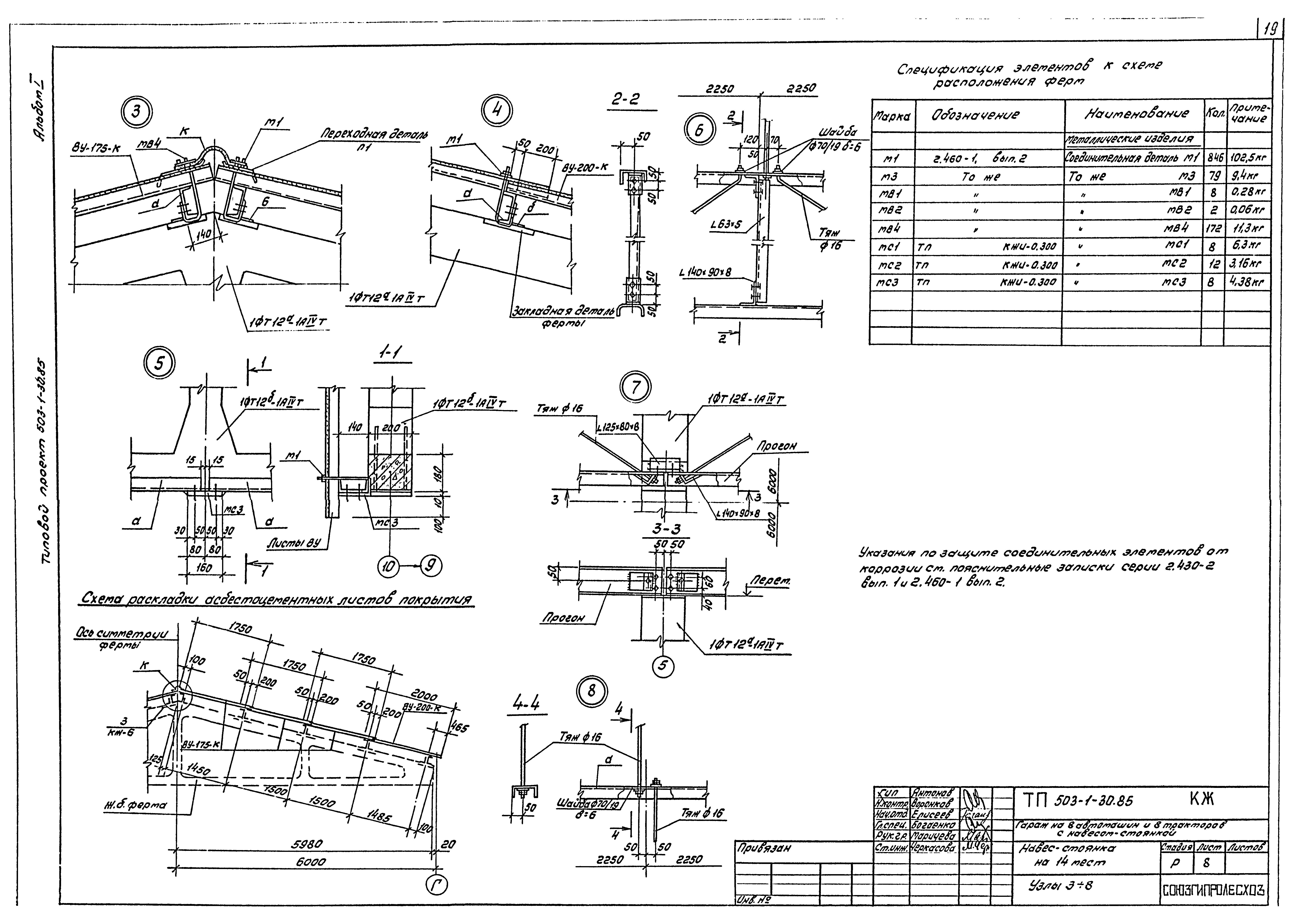 Типовой проект 503-1-30.85
