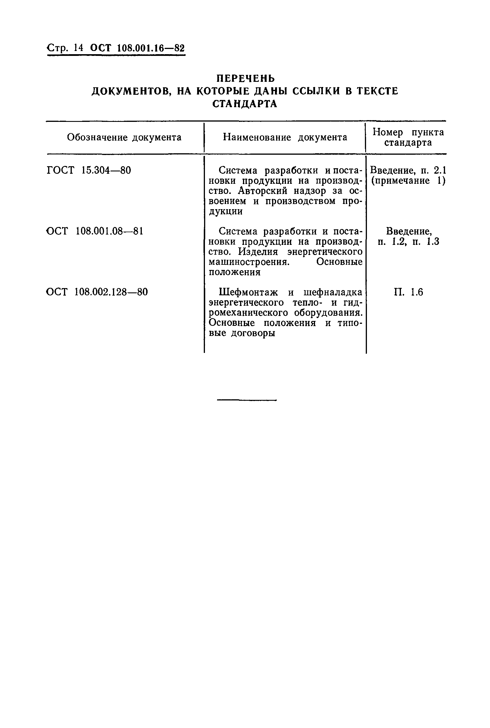 ОСТ 108.001.16-82