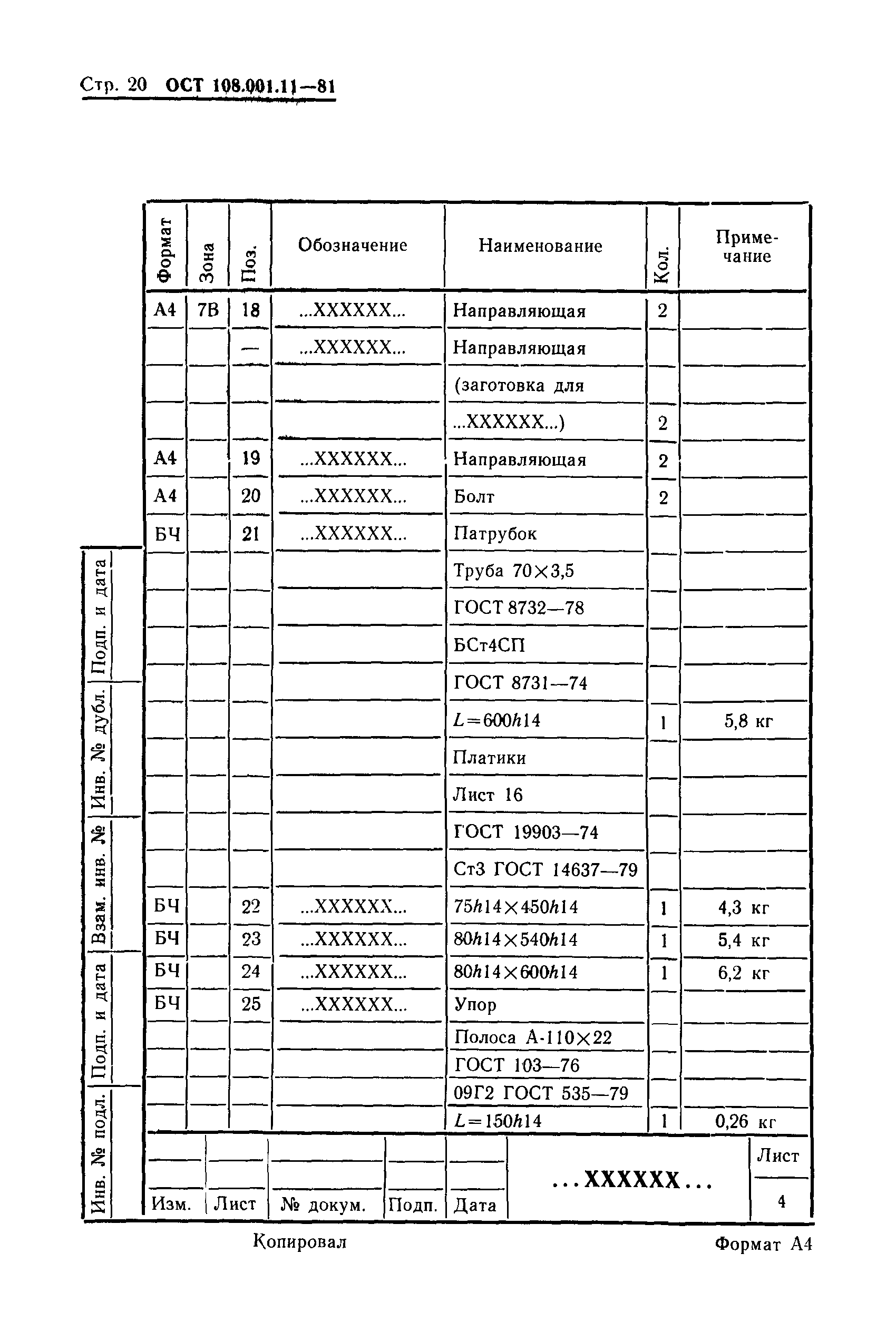 ОСТ 108.001.11-81