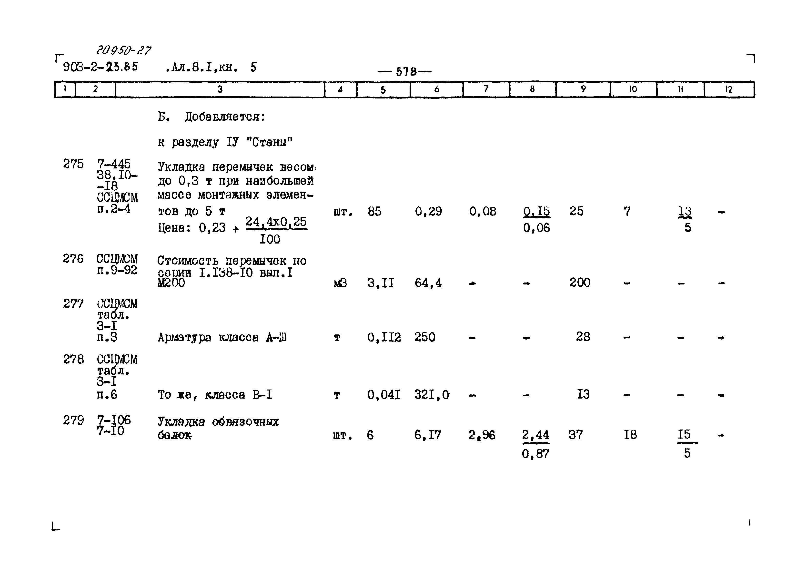 Типовой проект 903-2-23.85