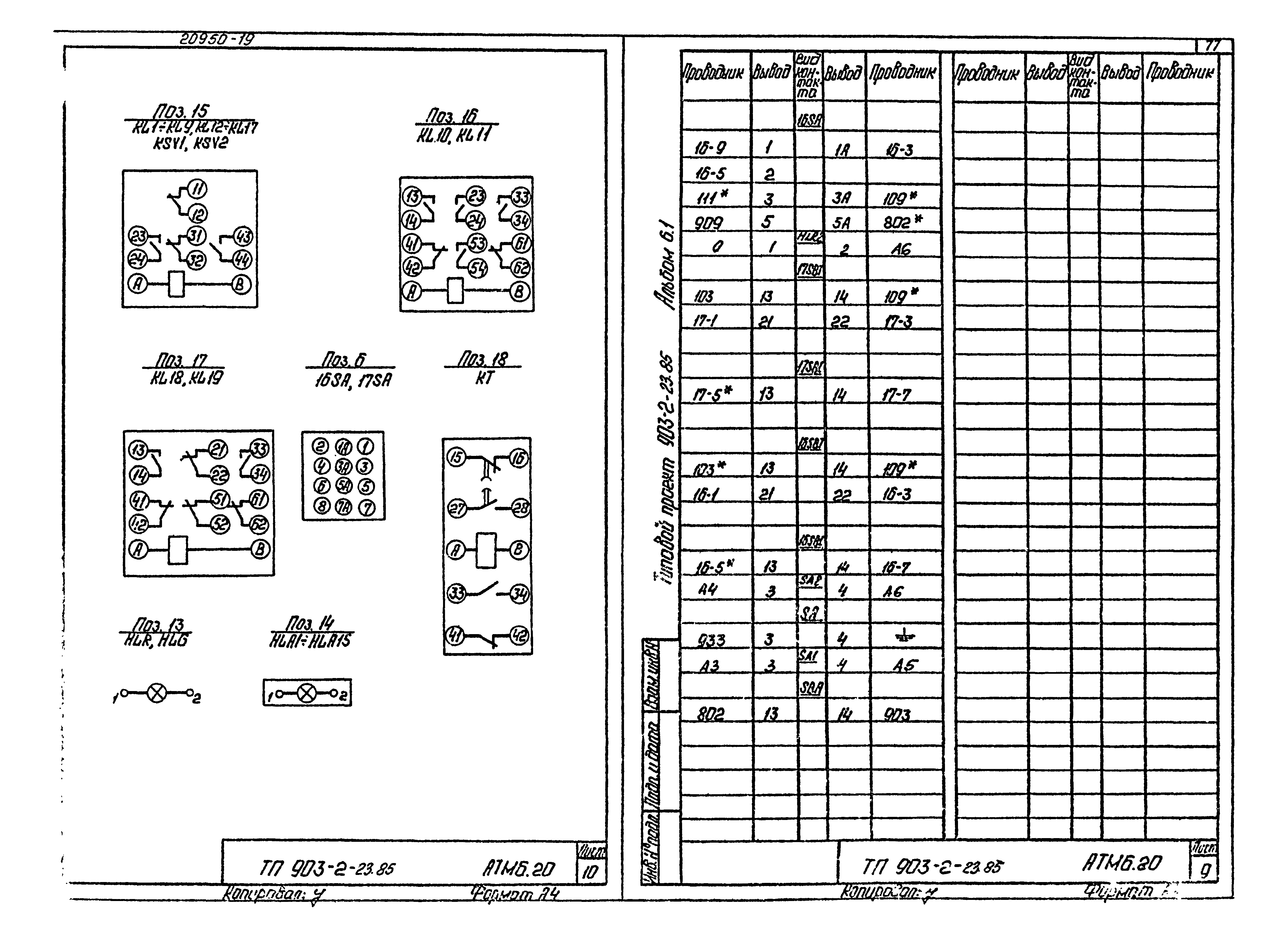Типовой проект 903-2-23.85