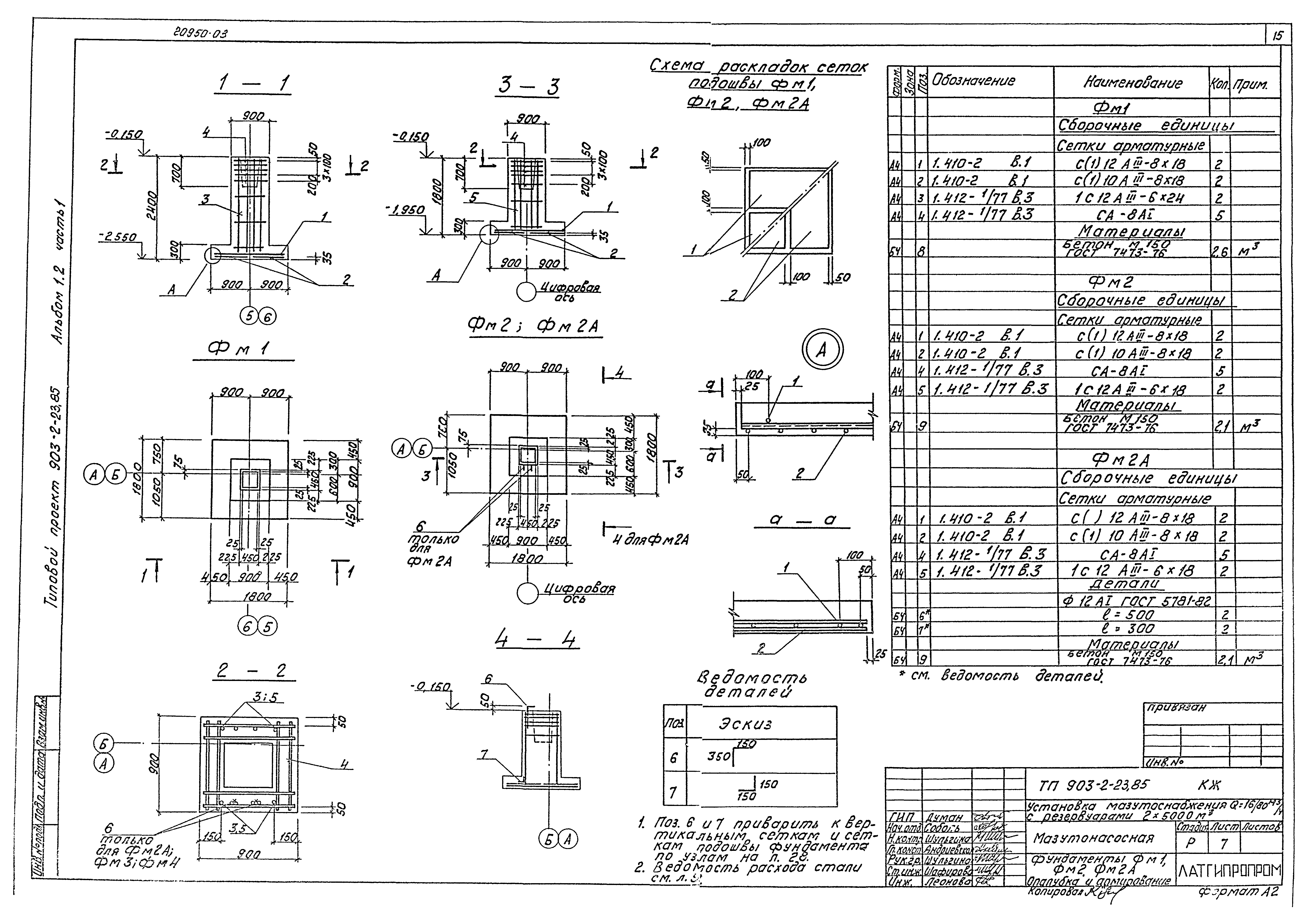 Типовой проект 903-2-23.85