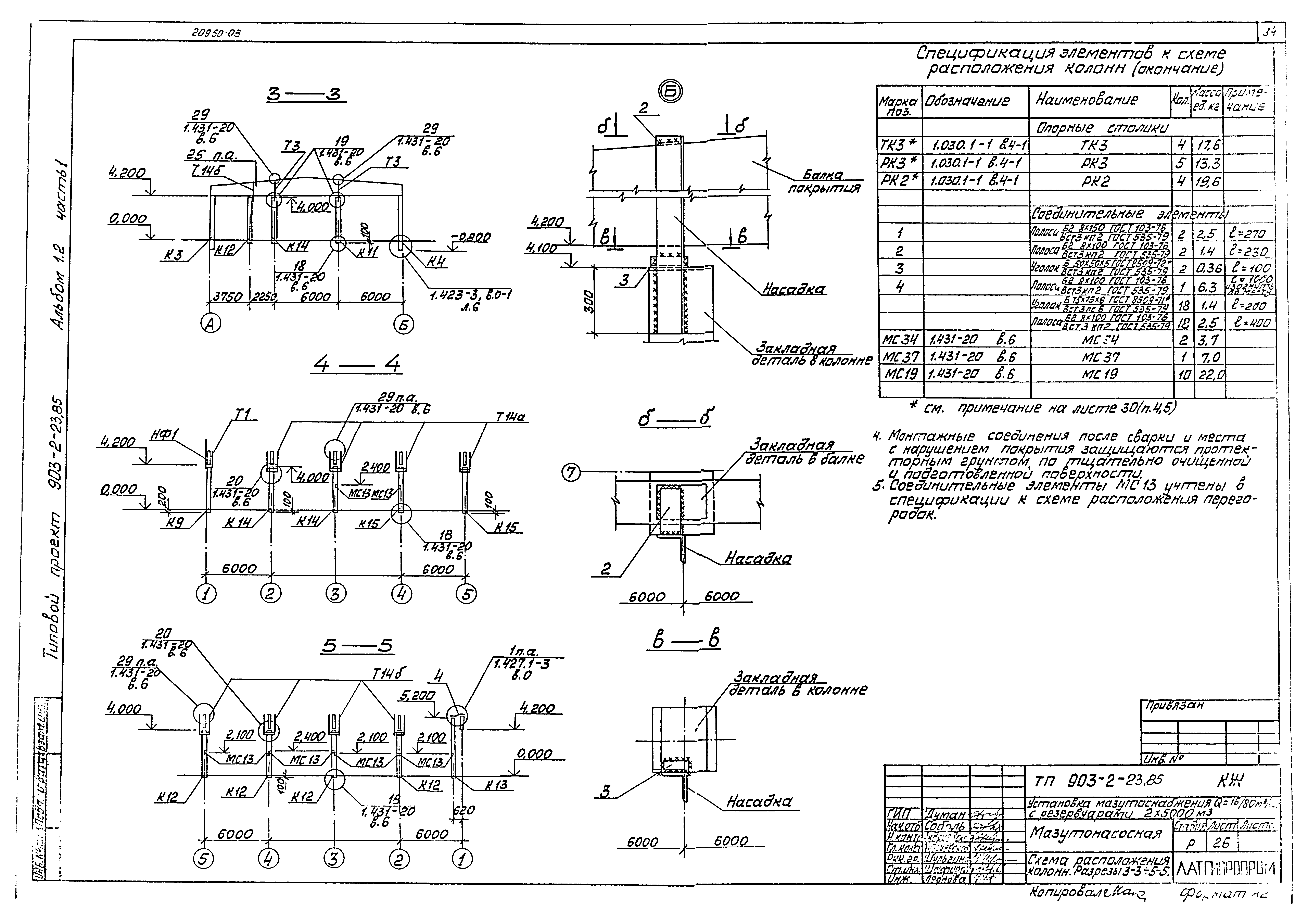 Типовой проект 903-2-23.85