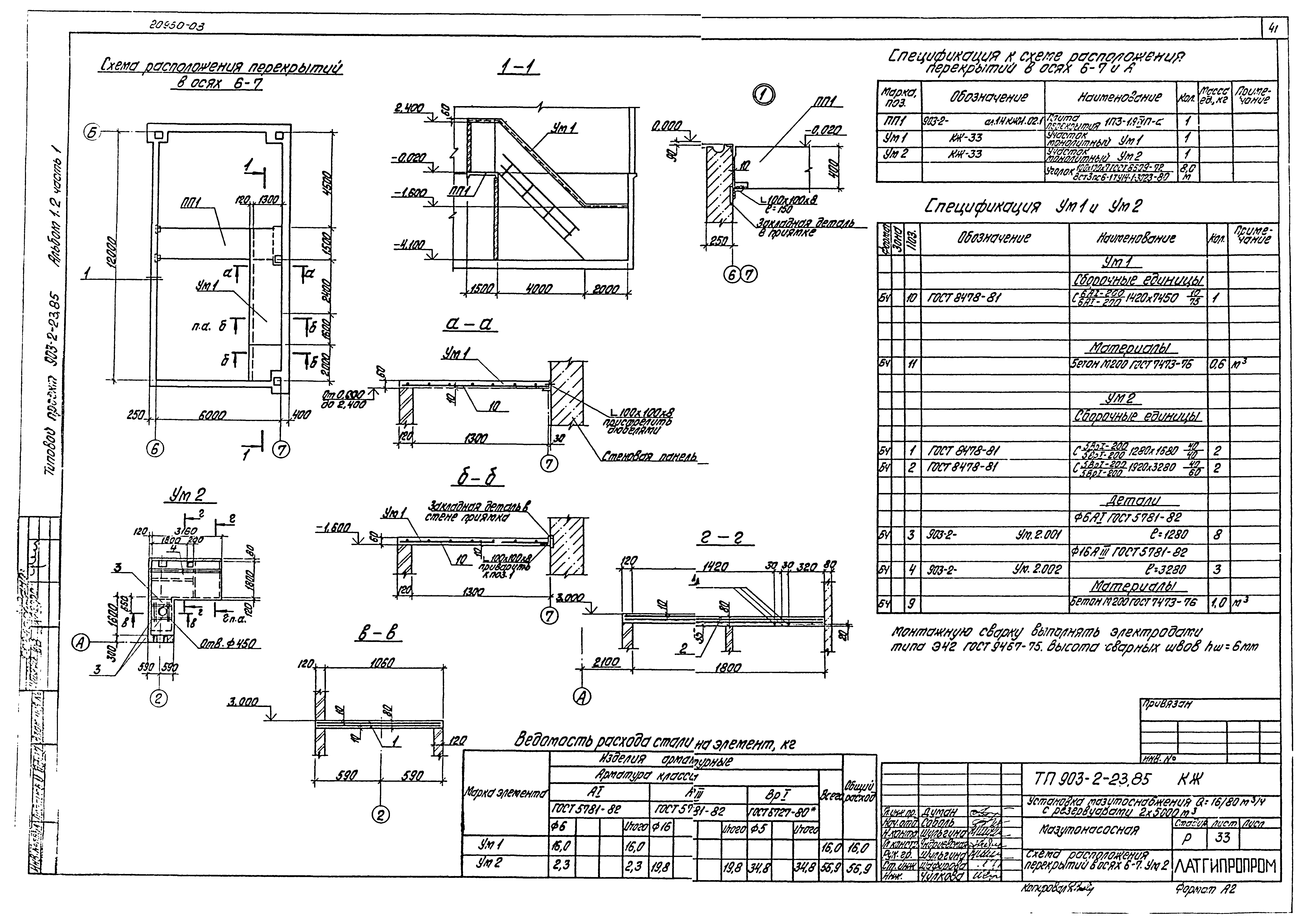Типовой проект 903-2-23.85