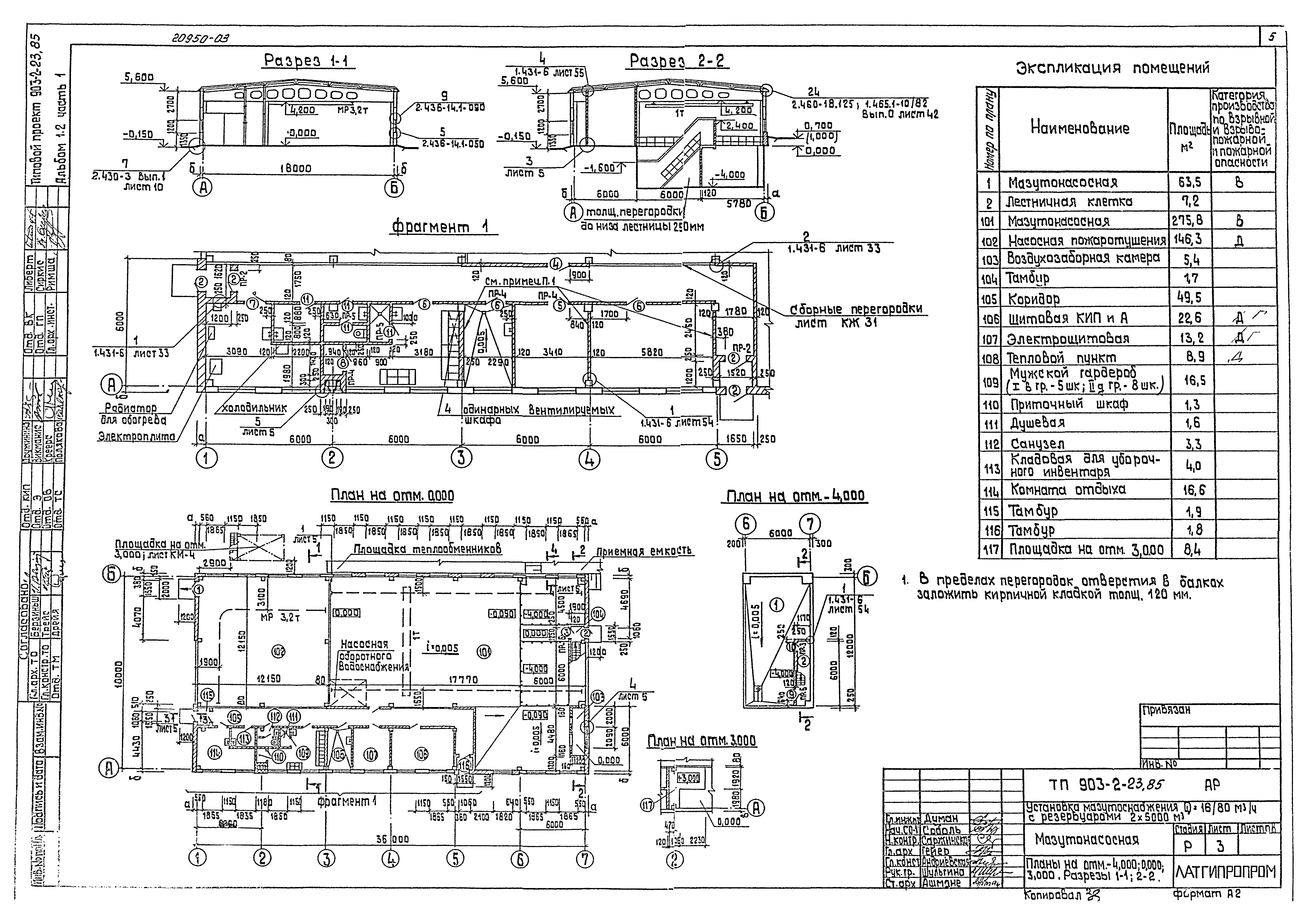Типовой проект 903-2-23.85