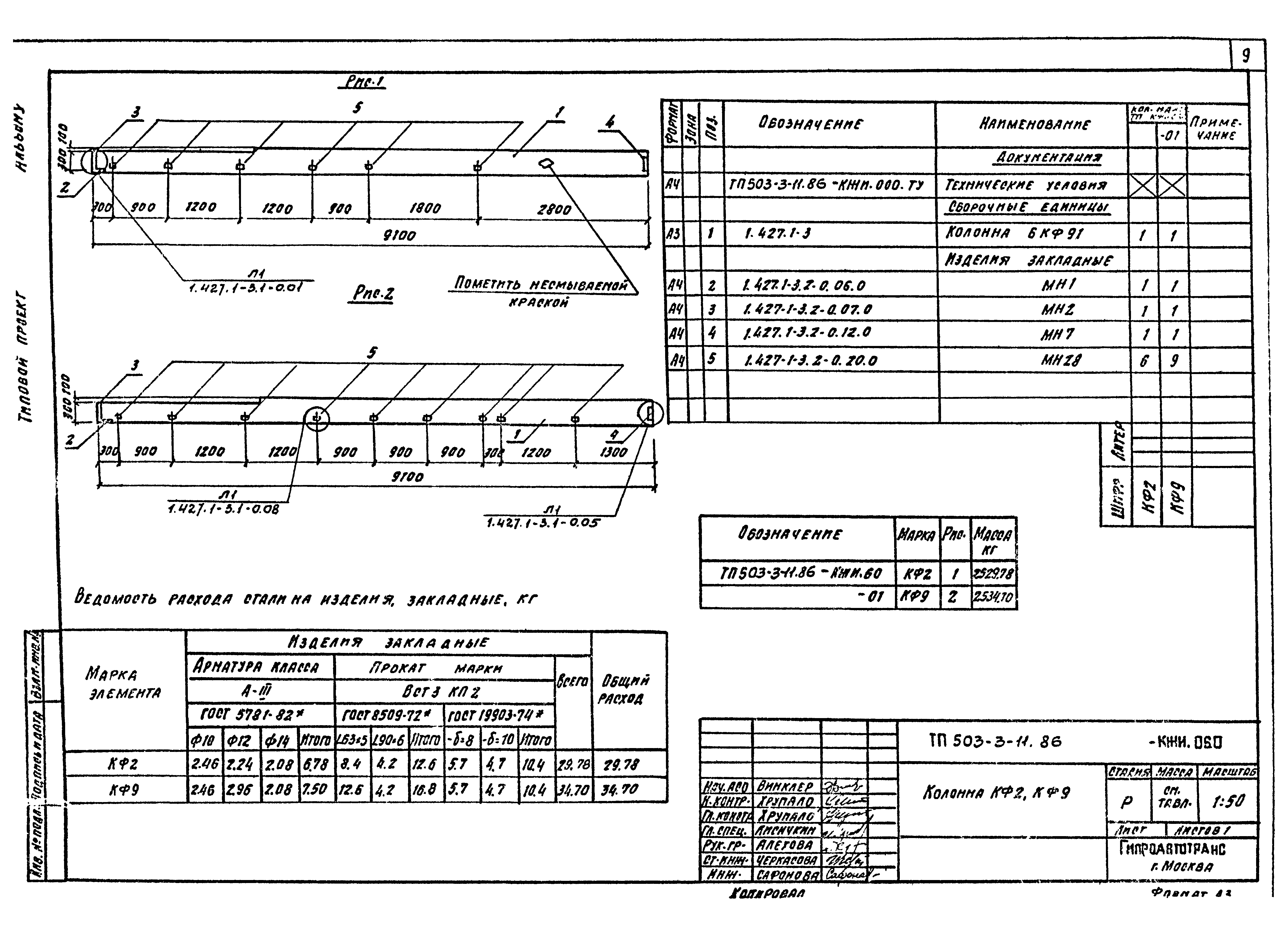 Типовой проект 503-3-11.86