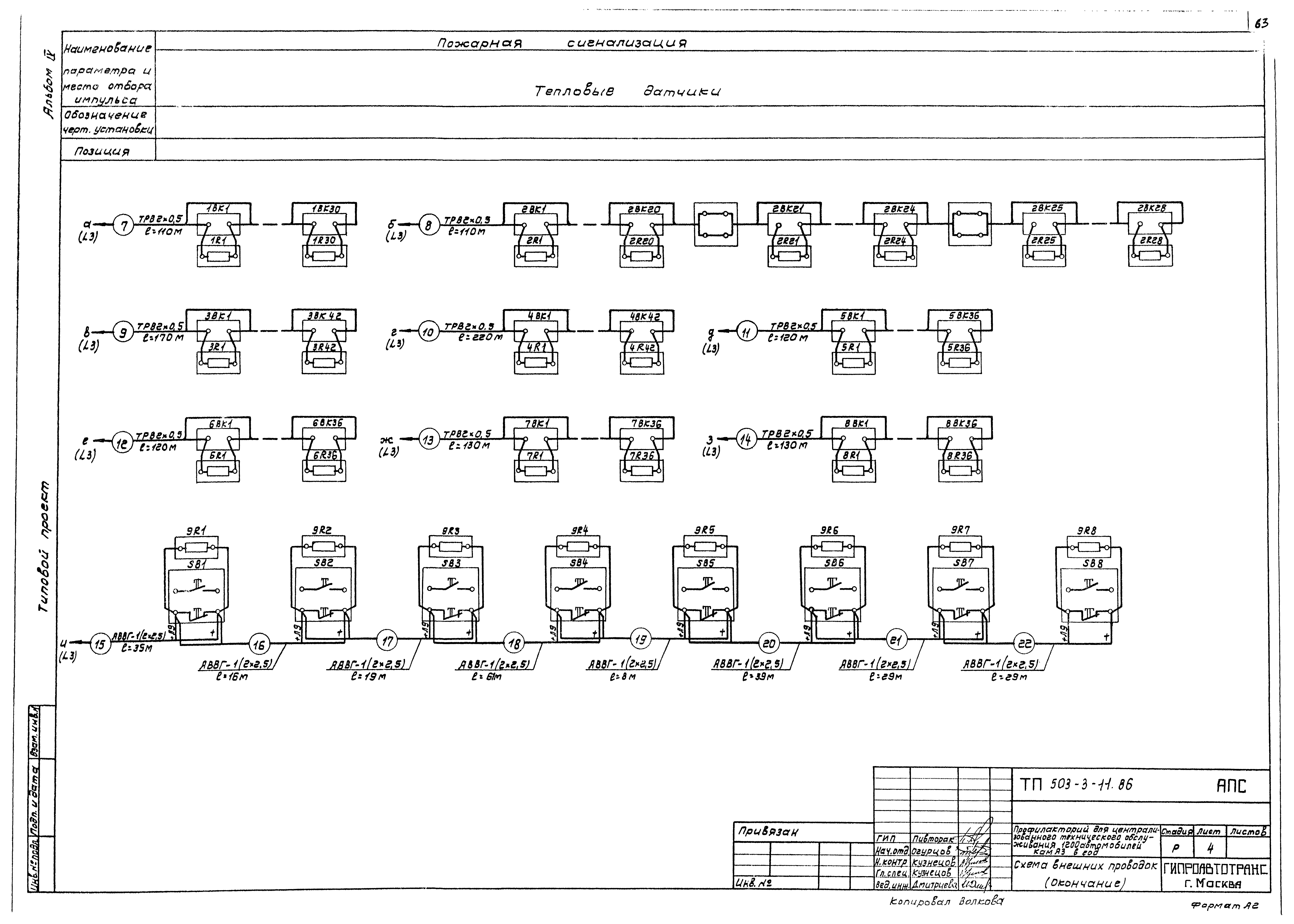 Типовой проект 503-3-11.86