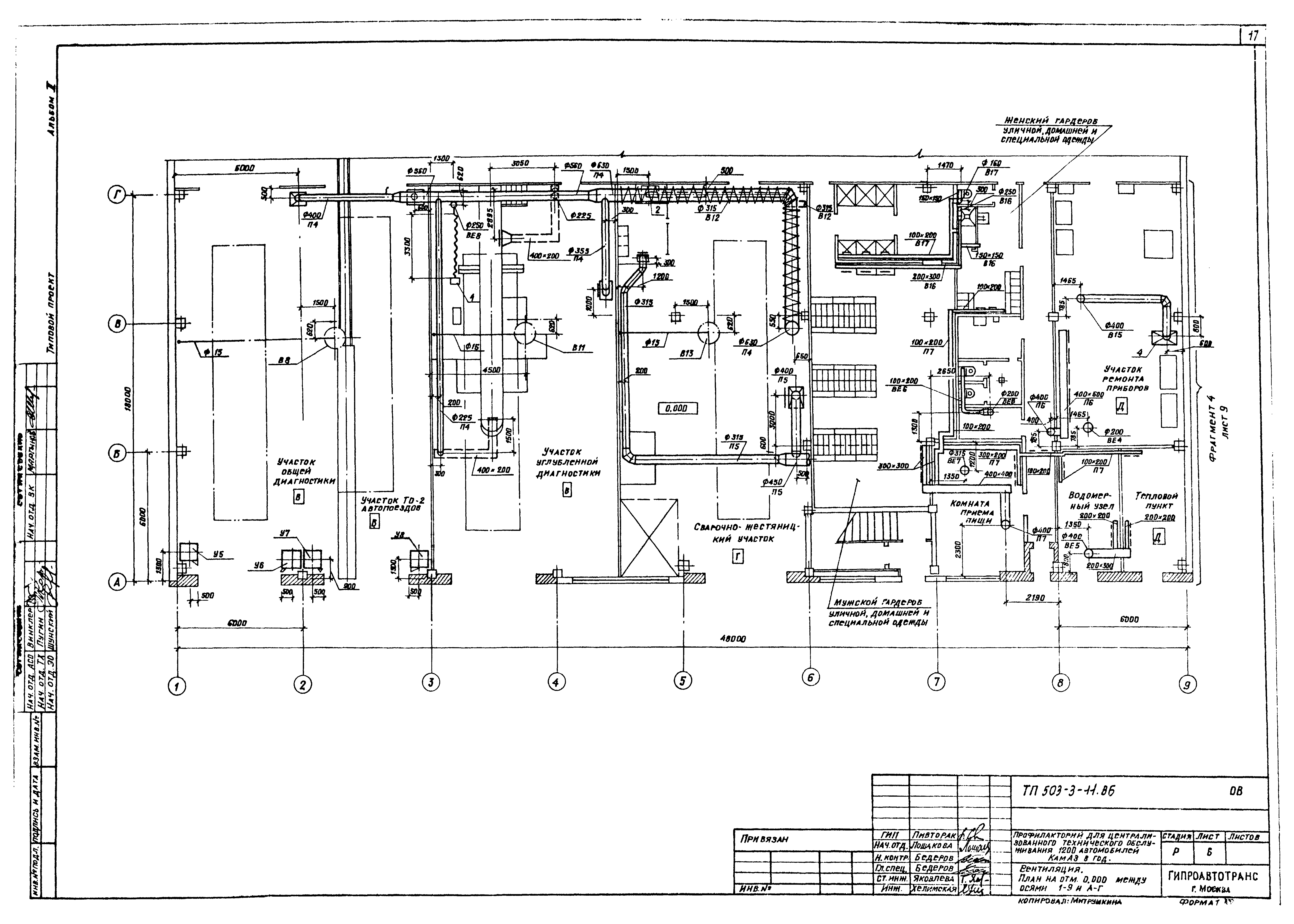 Типовой проект 503-3-11.86