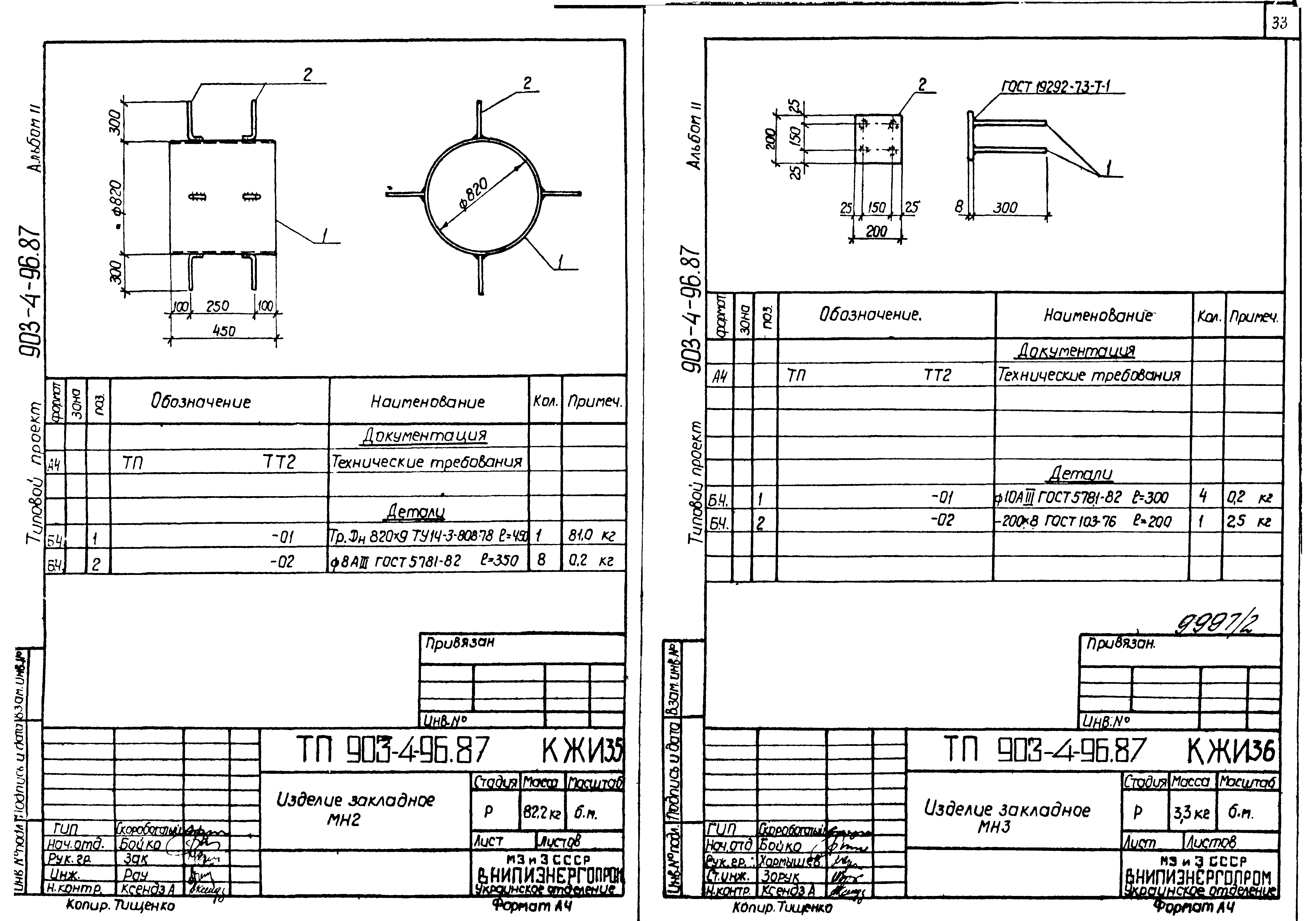 Типовой проект 903-4-94.87