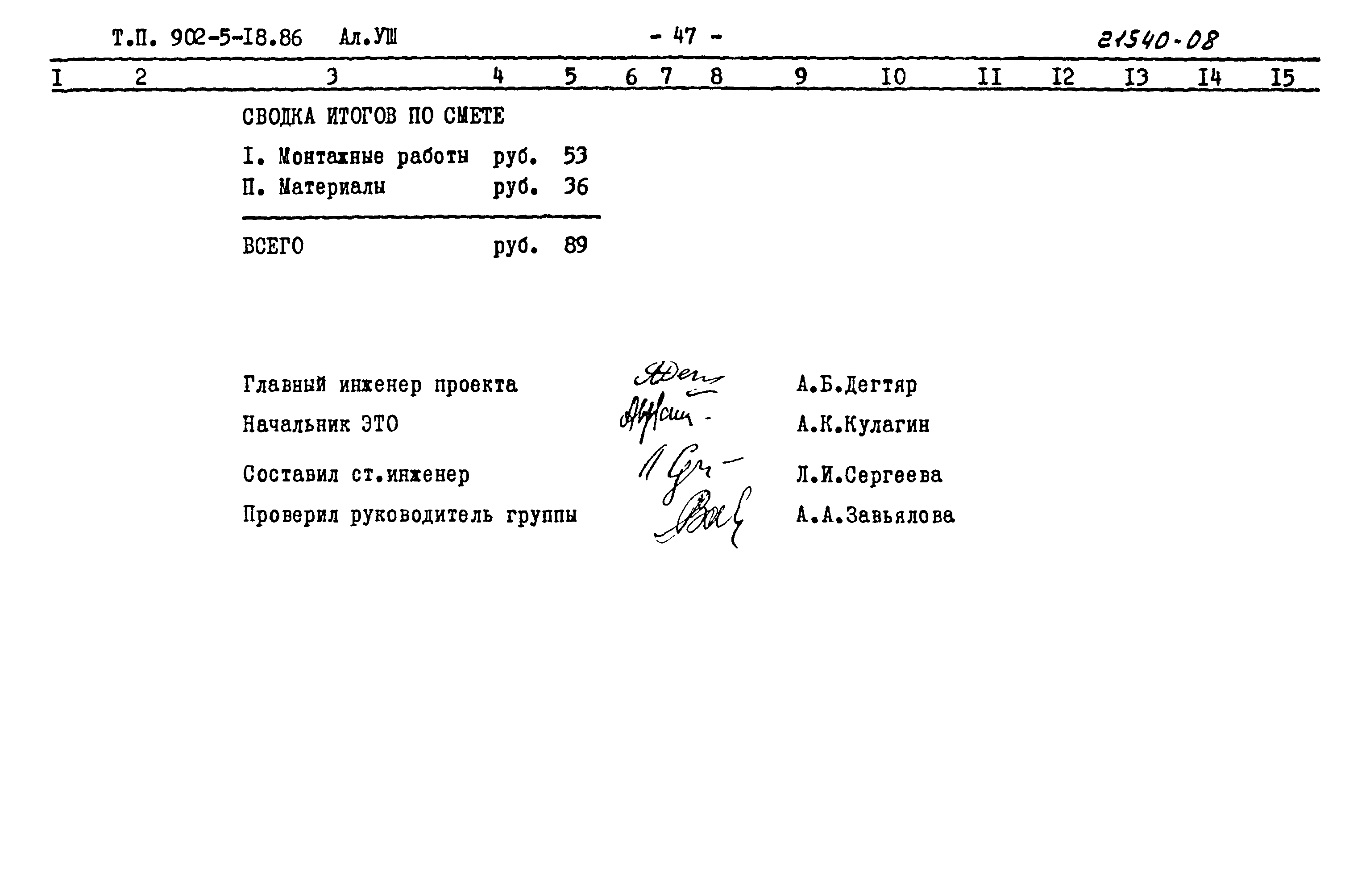 Типовой проект 902-5-18.86