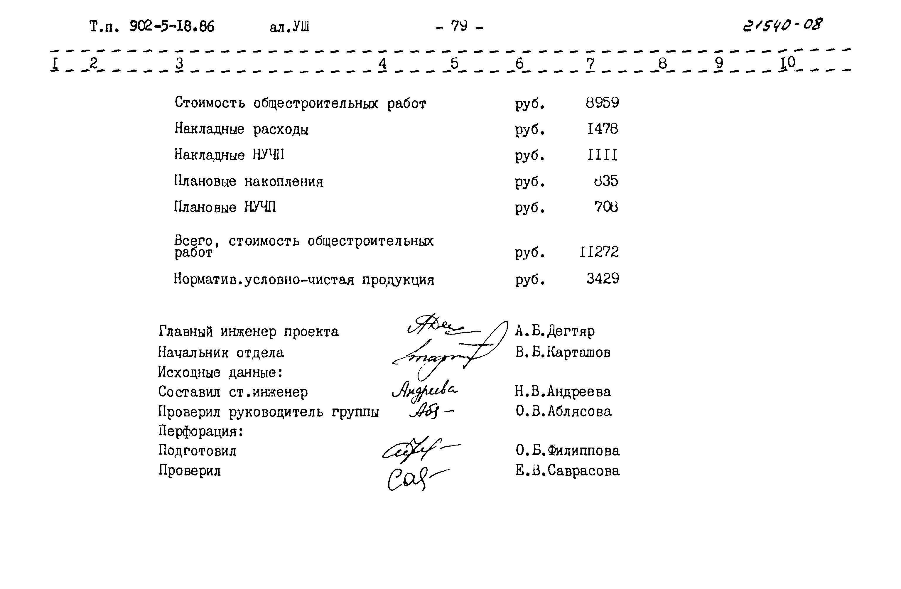 Типовой проект 902-5-18.86