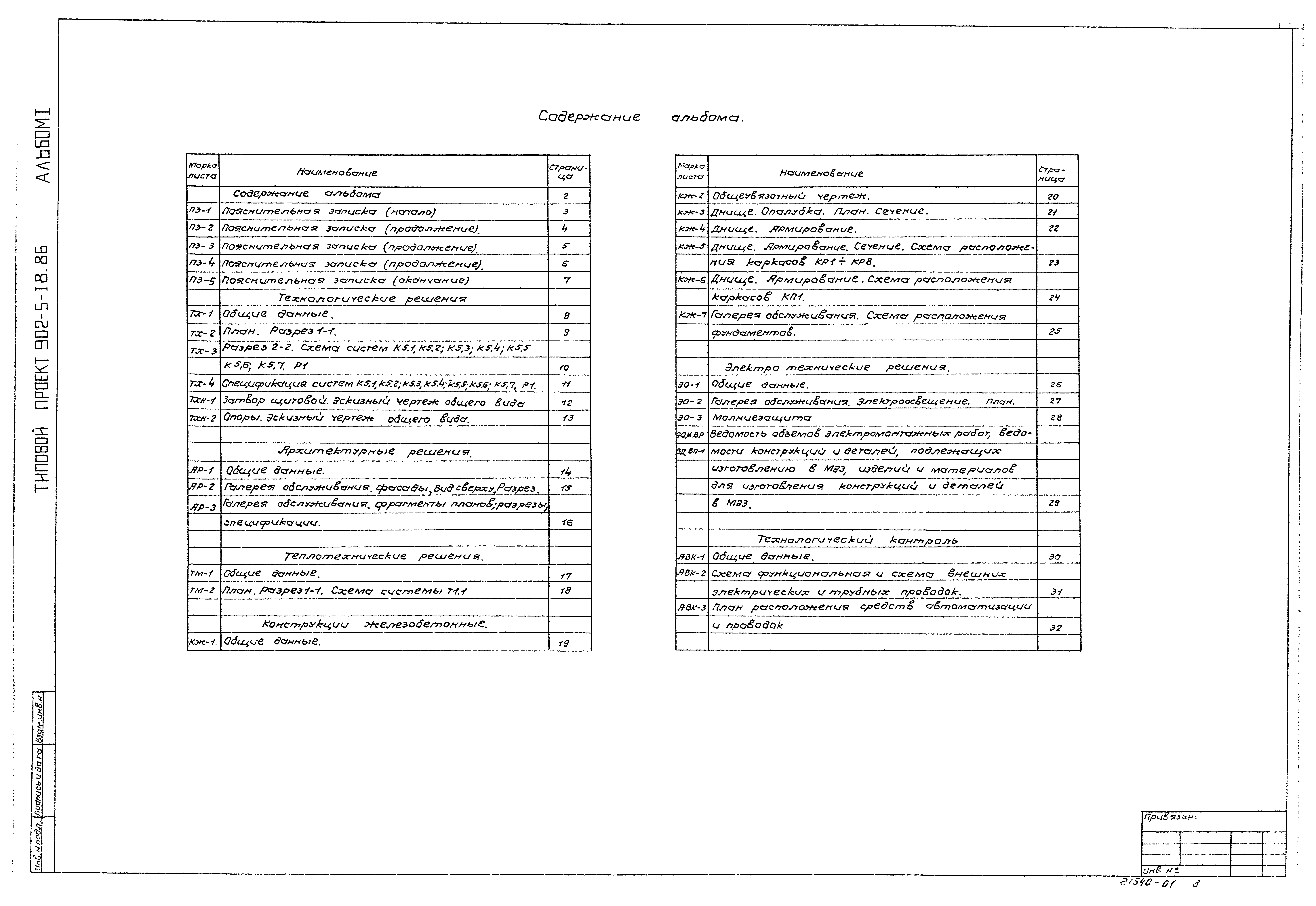 Типовой проект 902-5-18.86