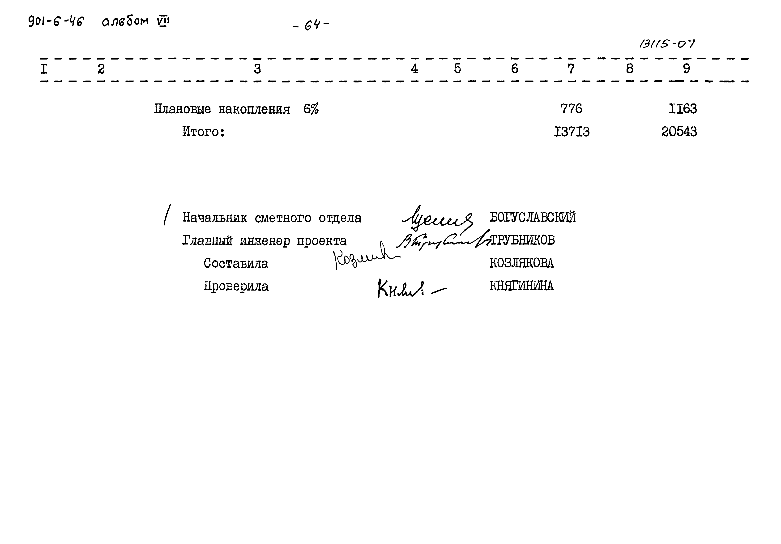 Типовой проект 901-6-46