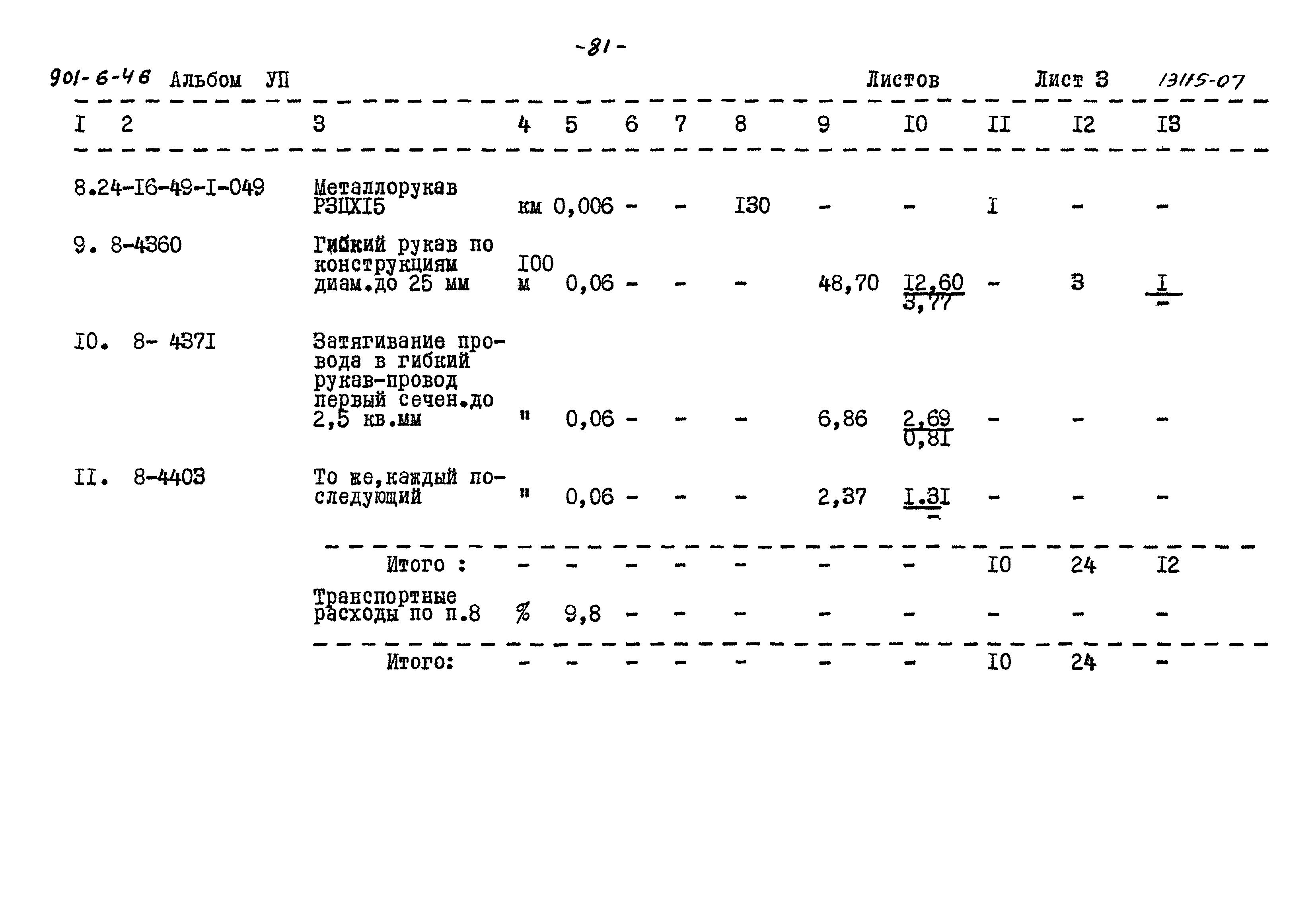 Типовой проект 901-6-46