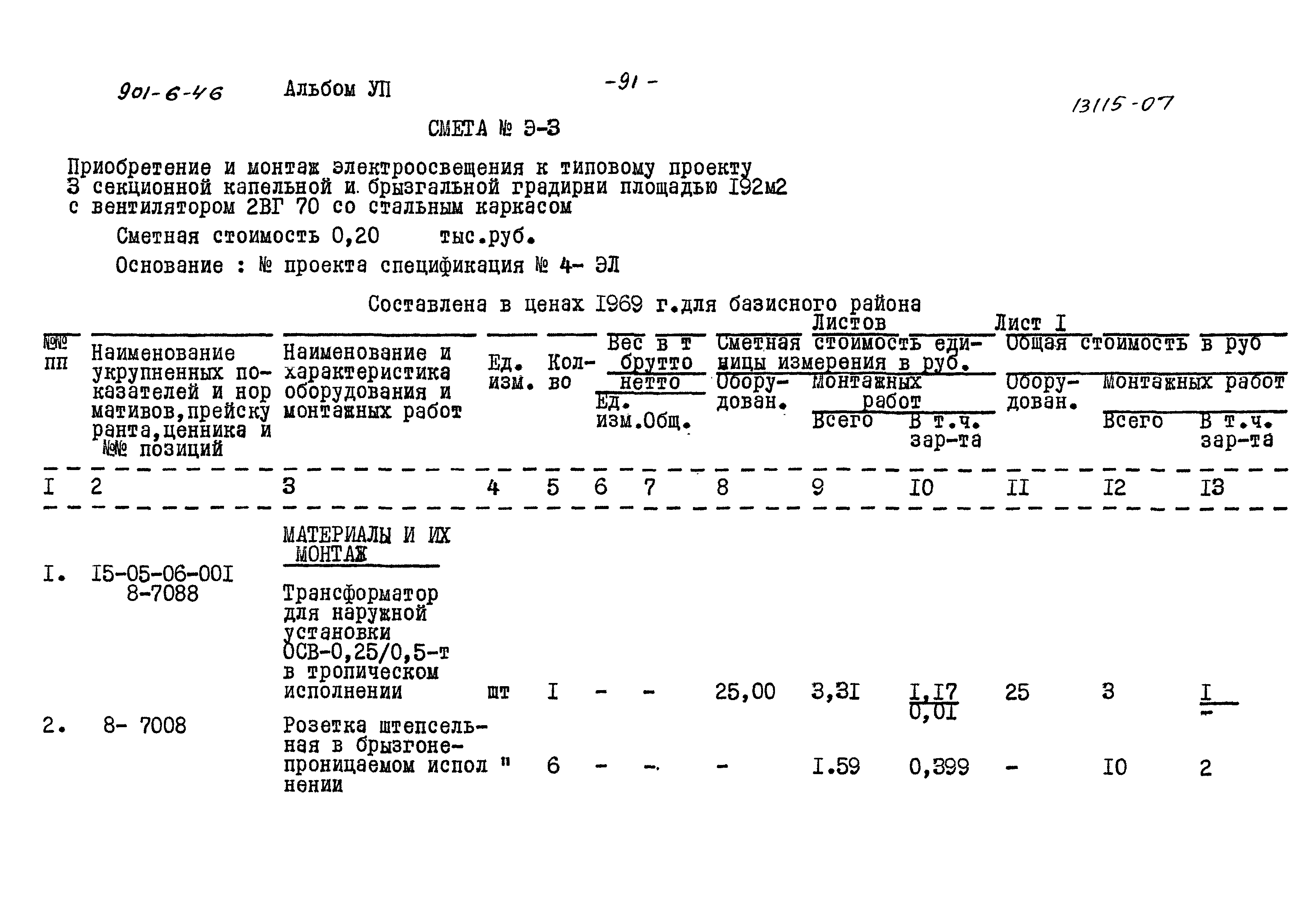 Типовой проект 901-6-46