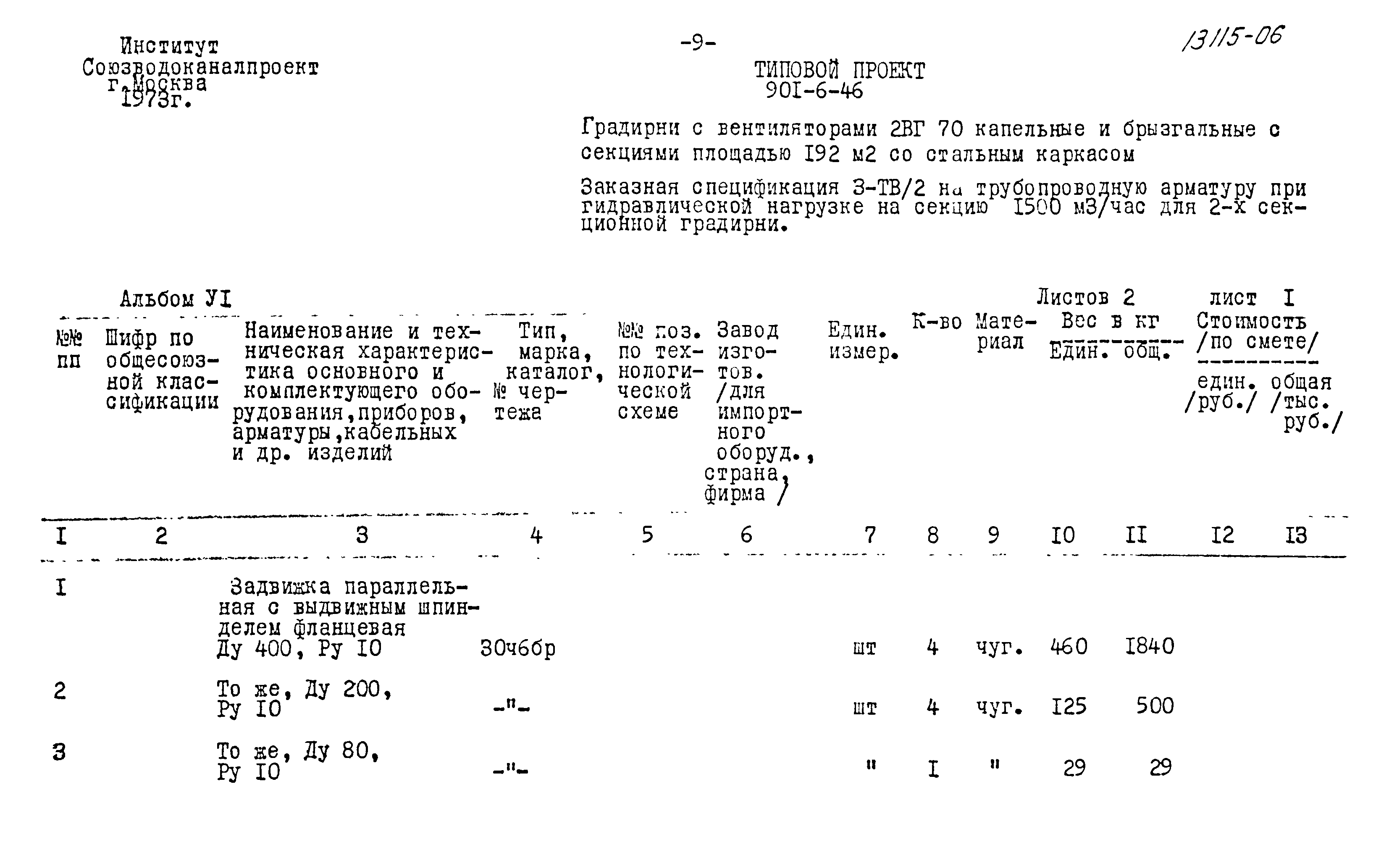 Типовой проект 901-6-46
