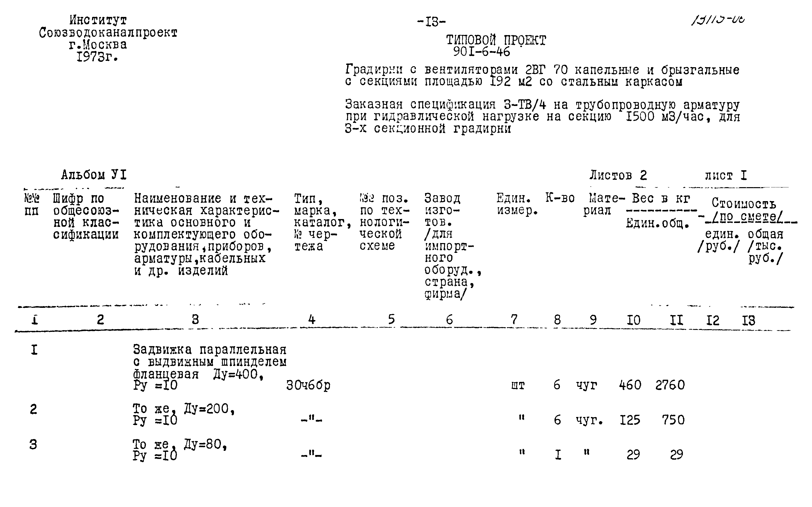 Типовой проект 901-6-46
