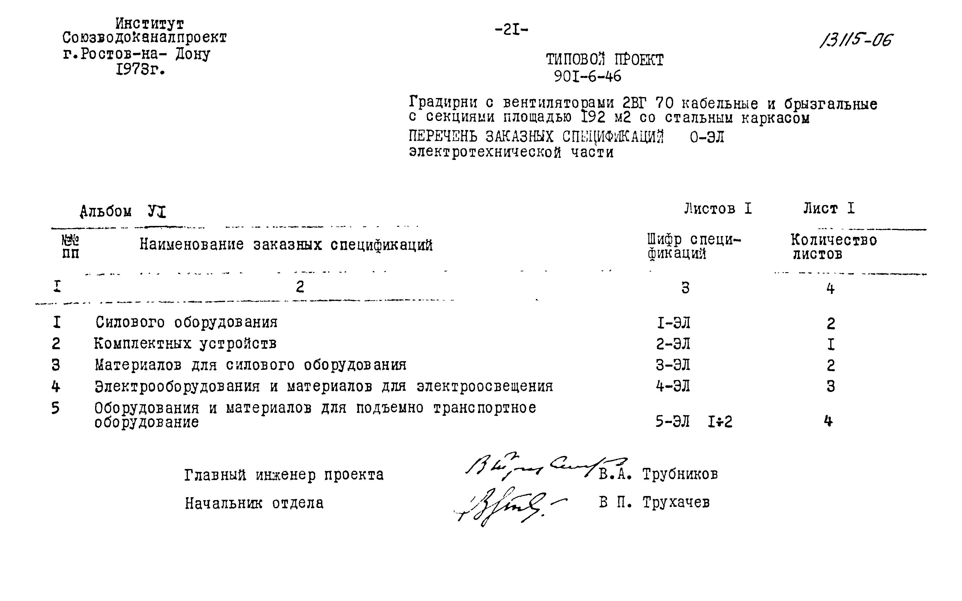 Типовой проект 901-6-46
