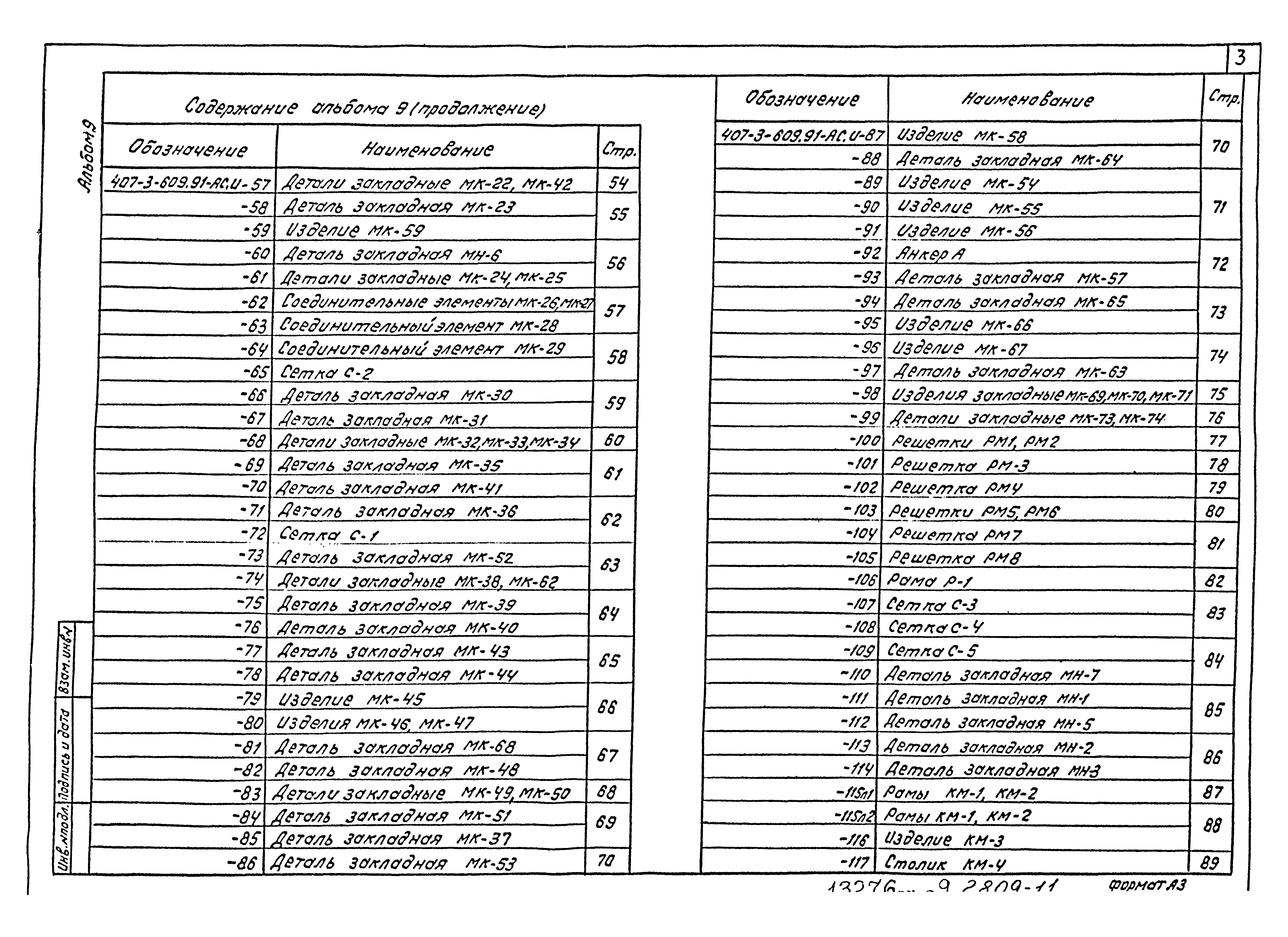 Типовой проект 407-3-608.91