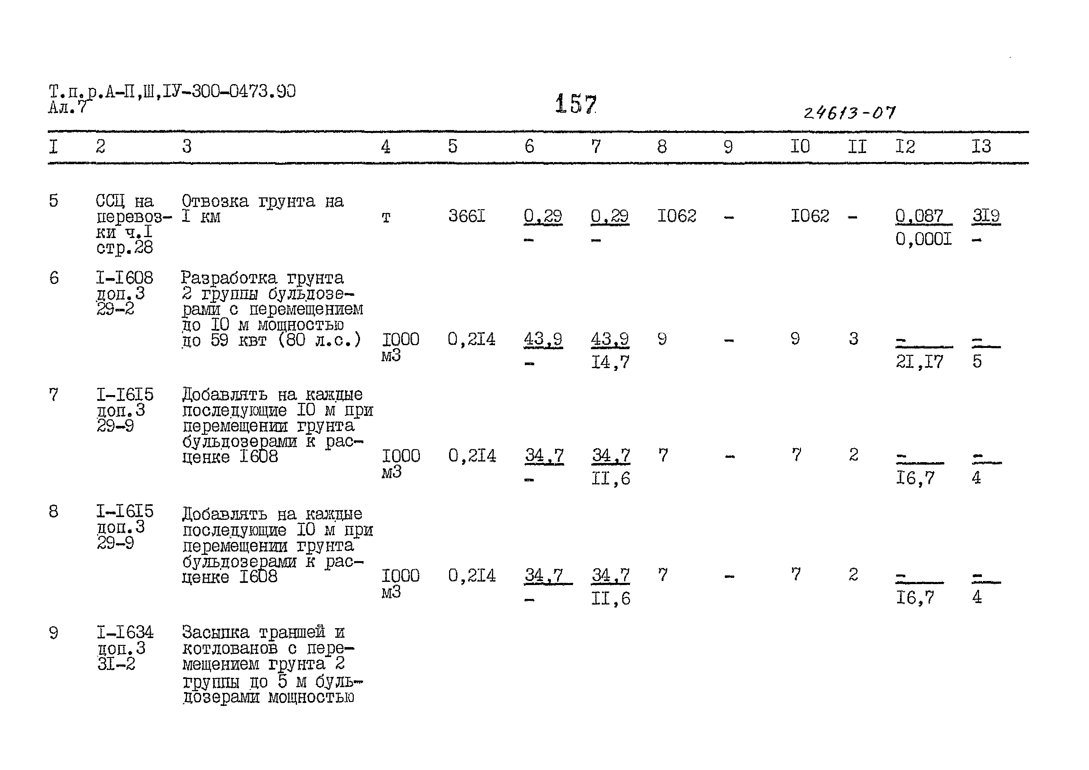 Типовые проектные решения А-II,III,IV-300-0473.90