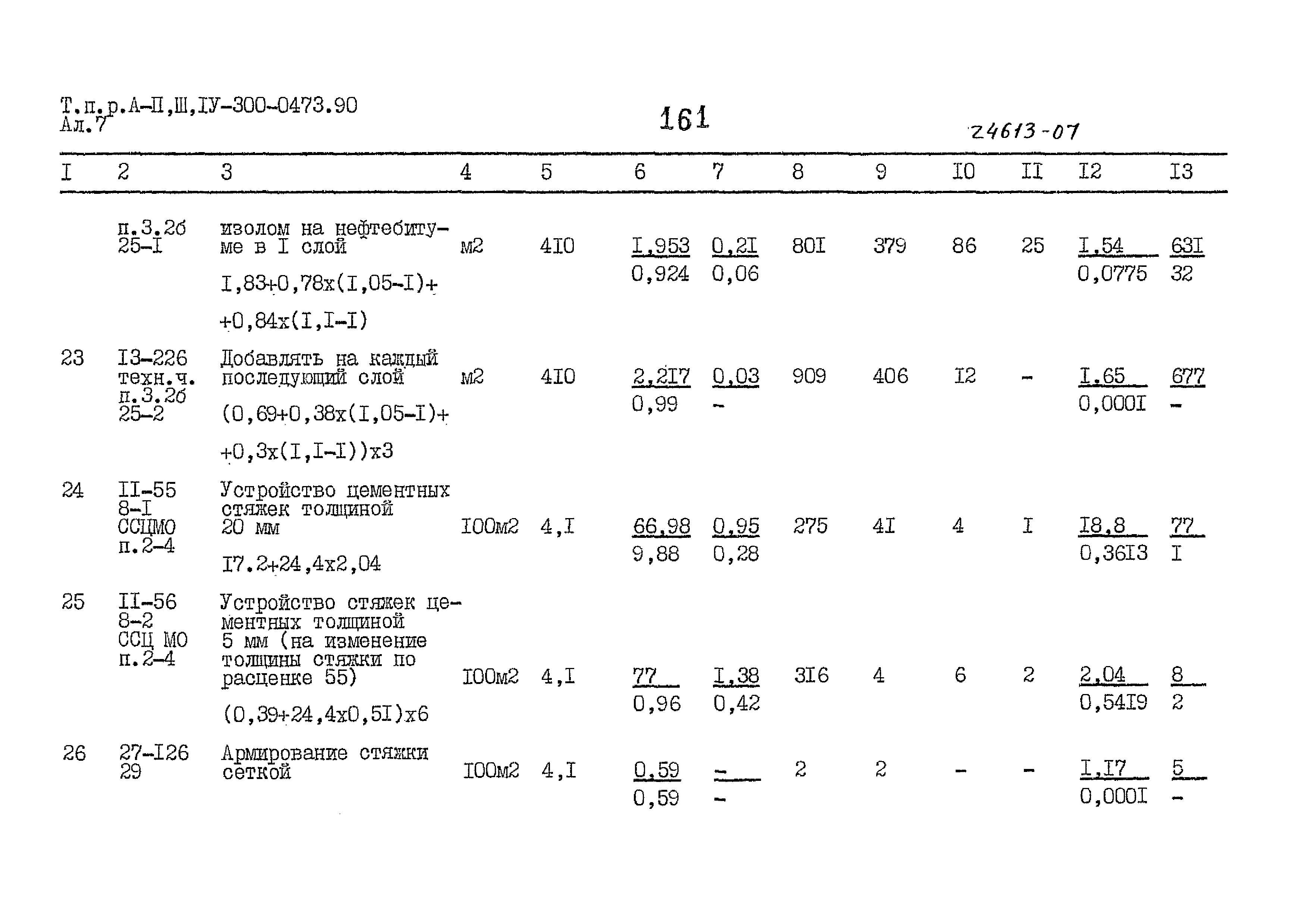 Типовые проектные решения А-II,III,IV-300-0473.90