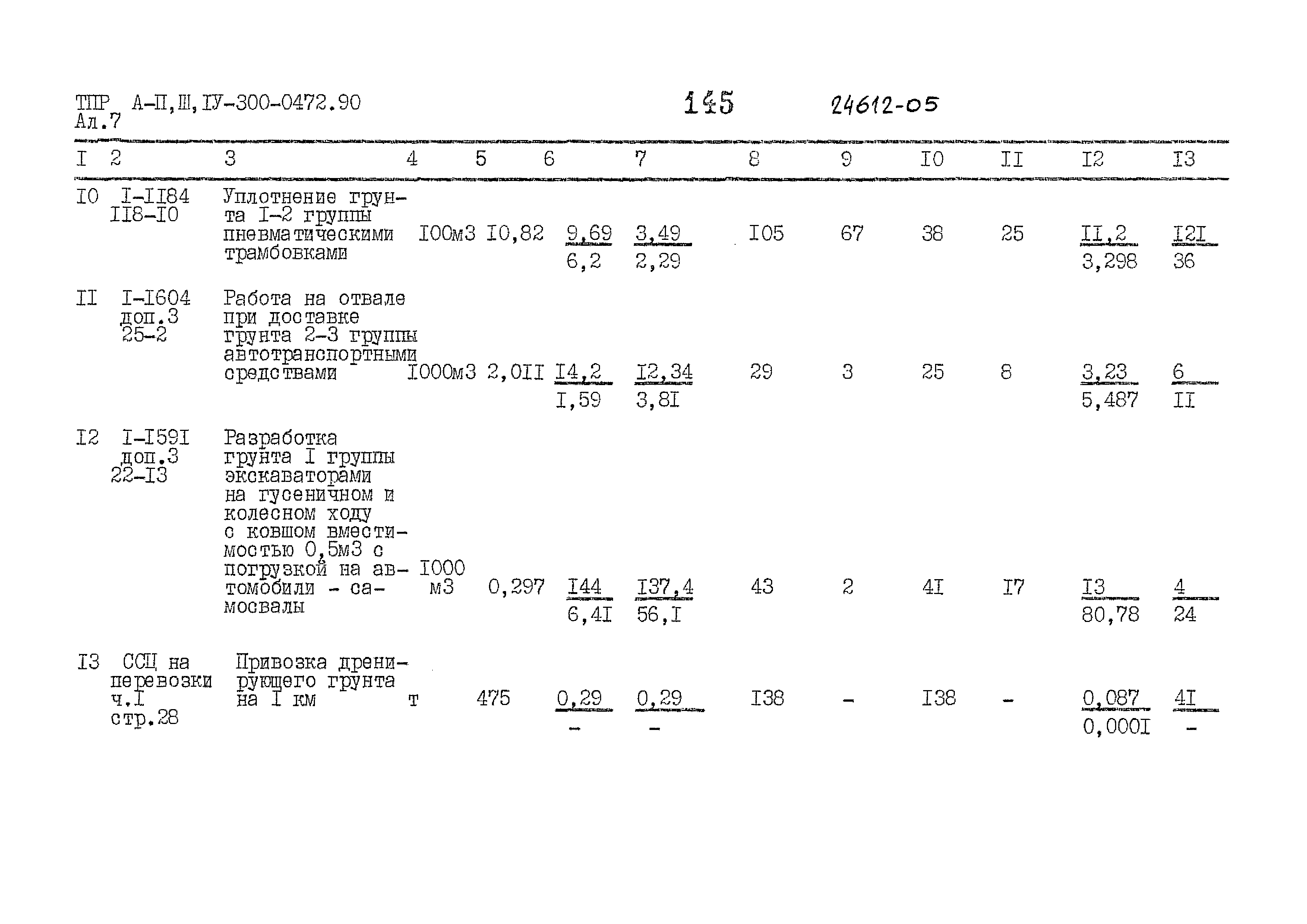 Типовые проектные решения А-II,III,IV-300-0472.90