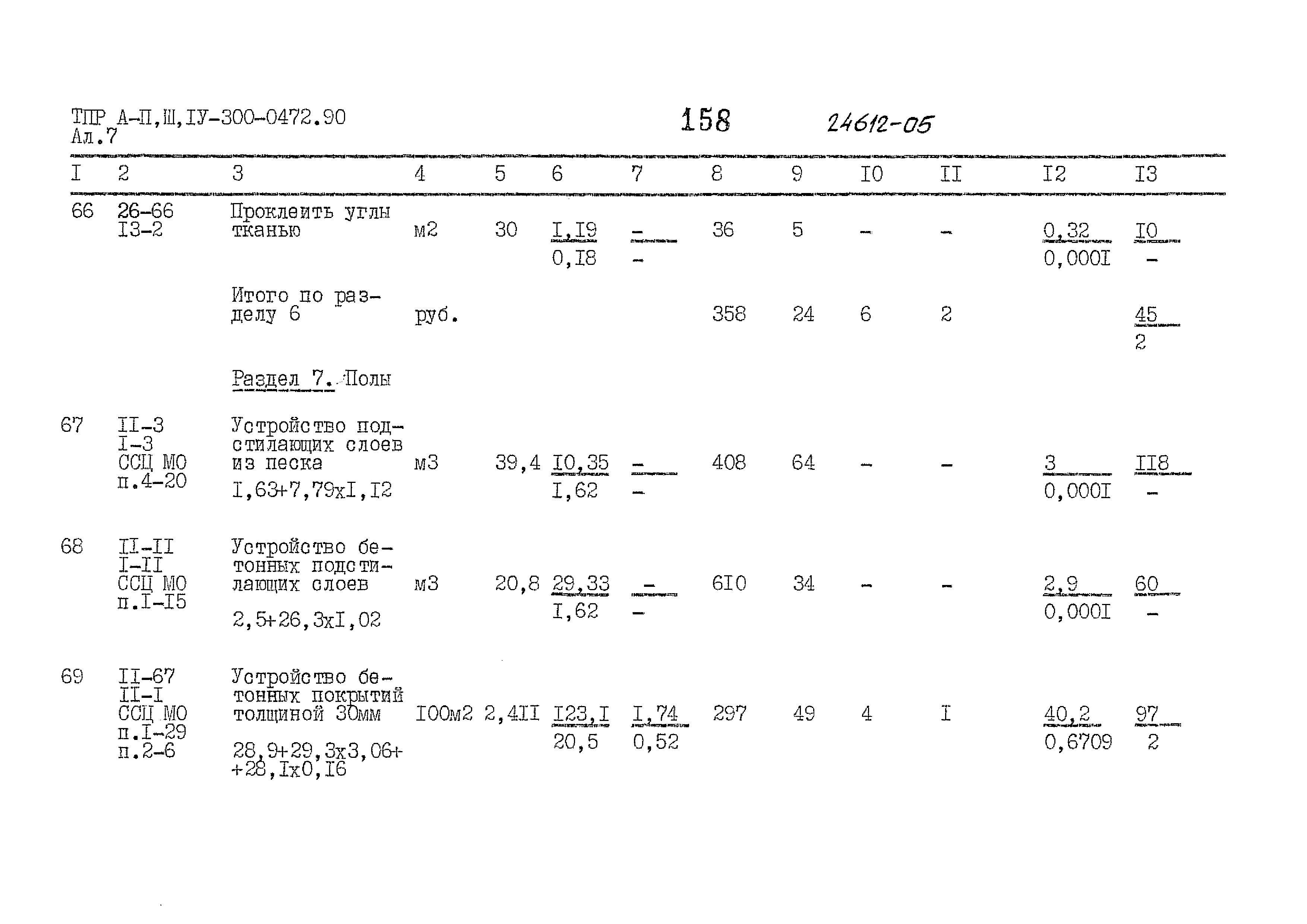 Типовые проектные решения А-II,III,IV-300-0472.90