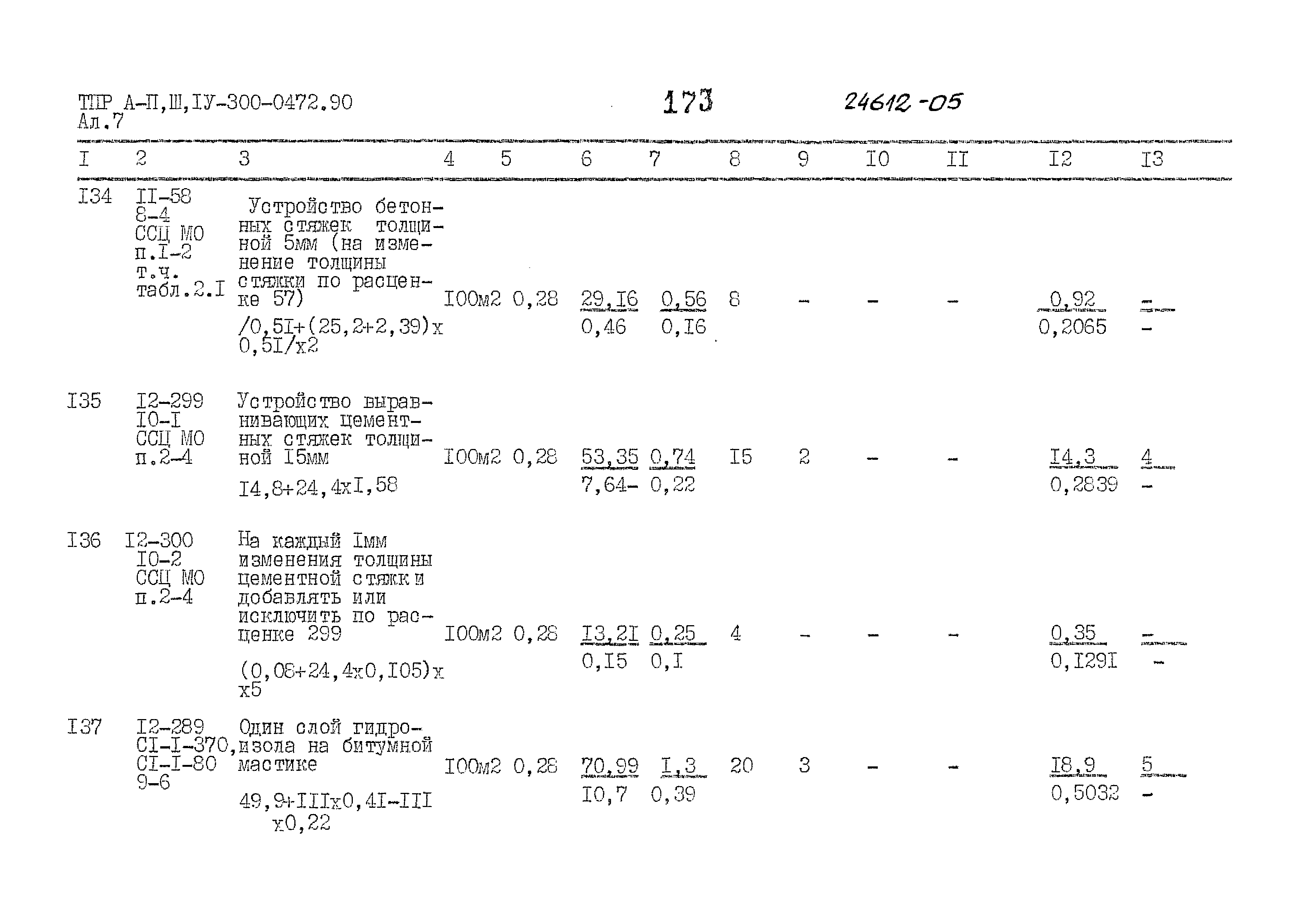 Типовые проектные решения А-II,III,IV-300-0472.90