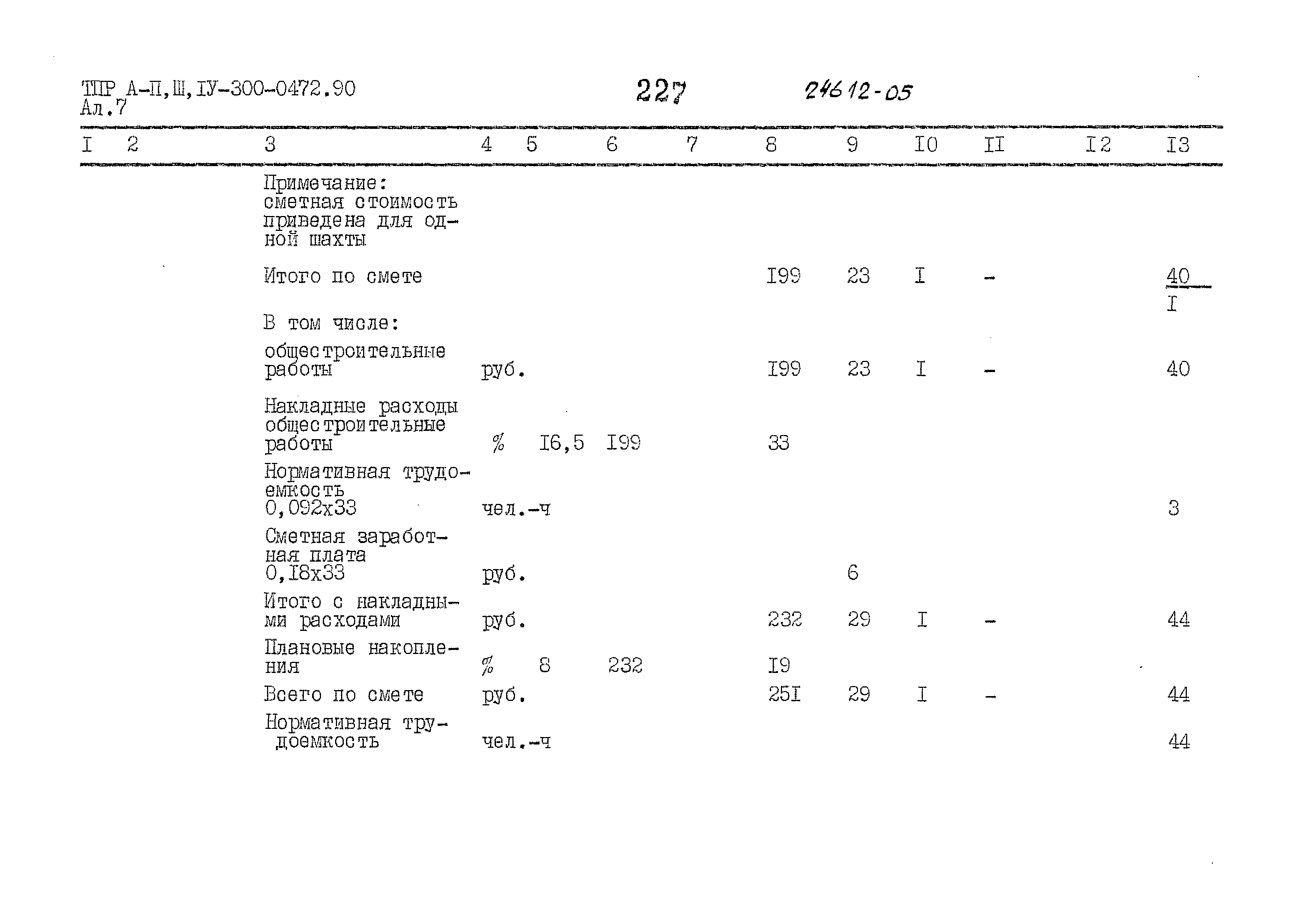 Типовые проектные решения А-II,III,IV-300-0472.90