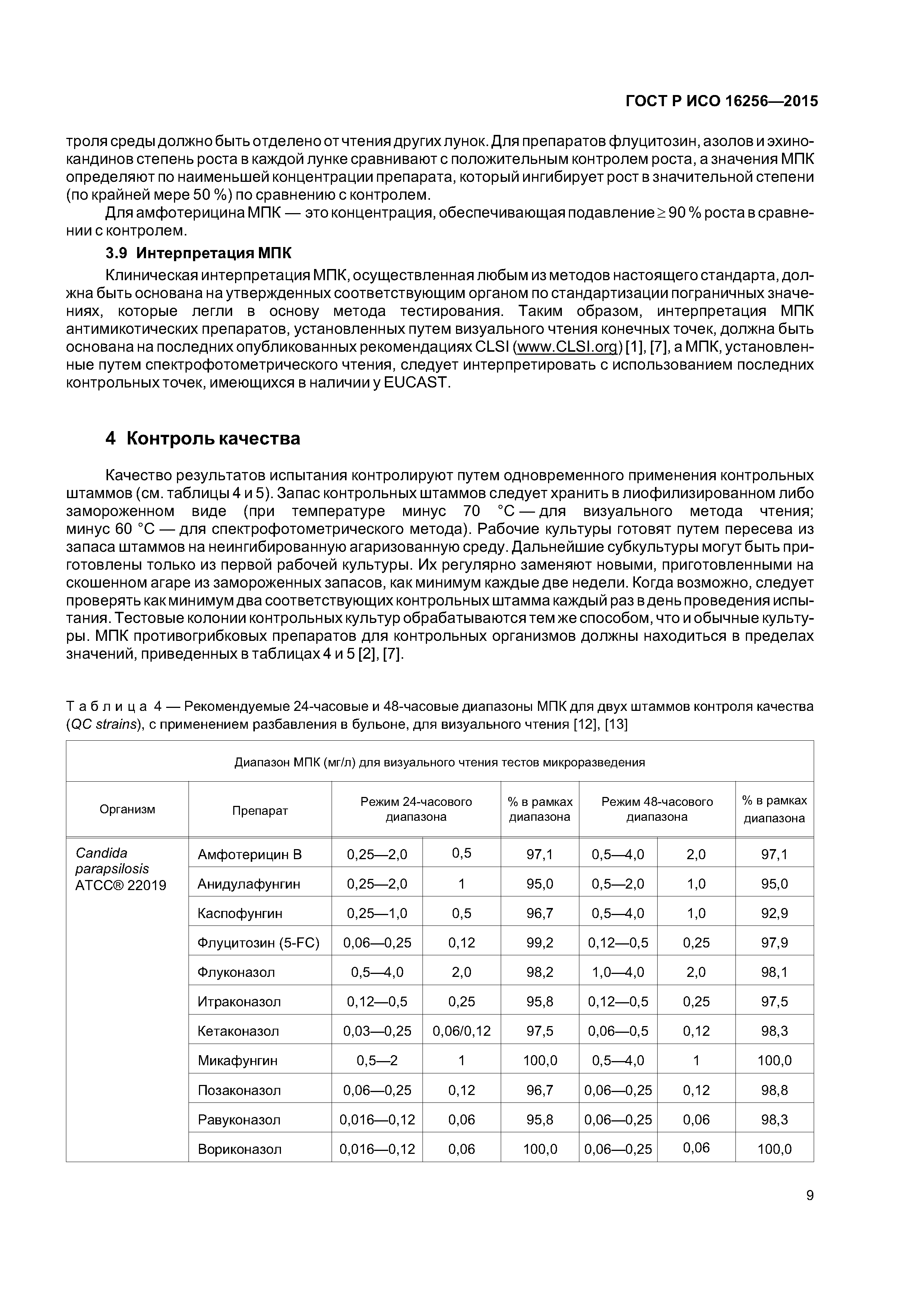 ГОСТ Р ИСО 16256-2015